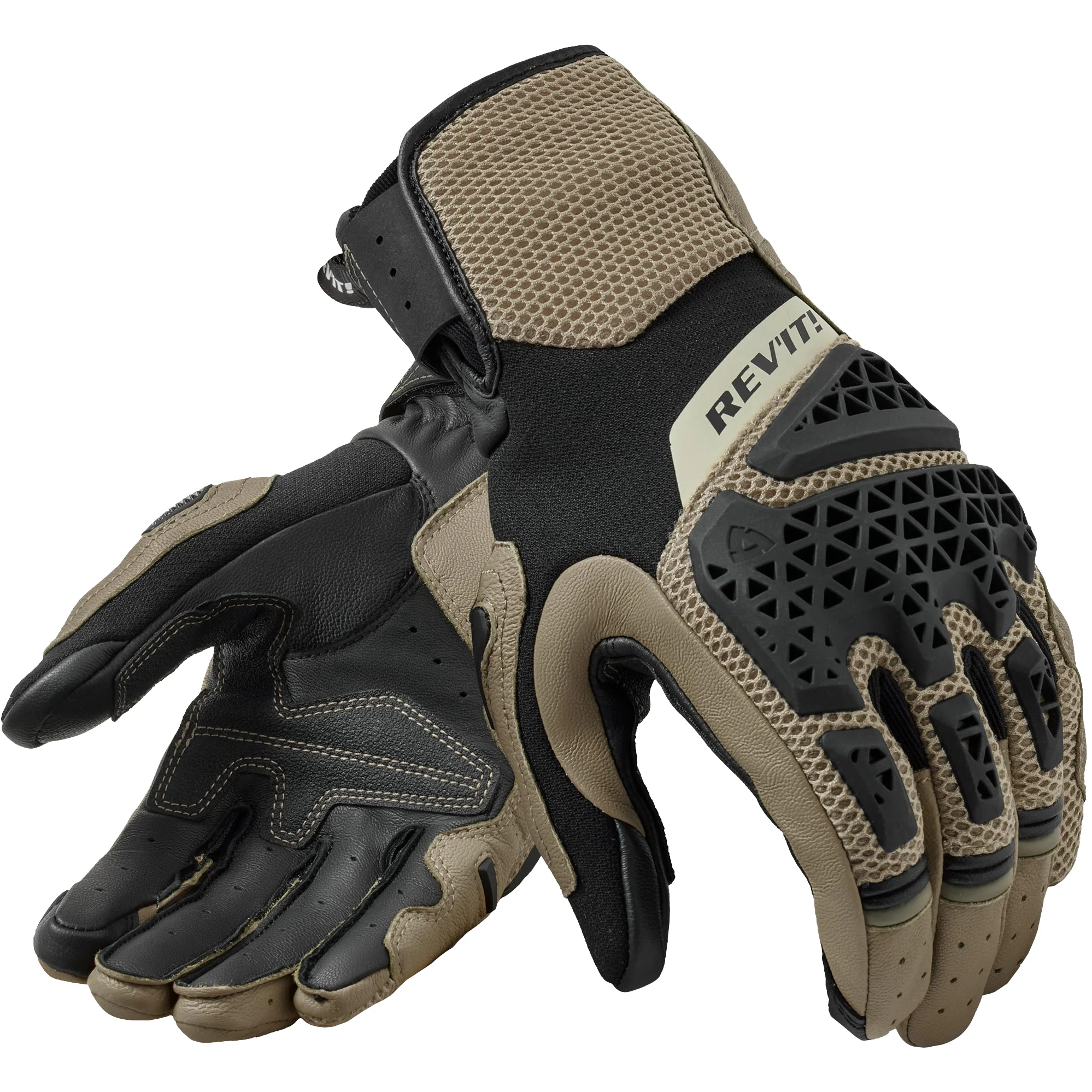 Rev'it Rev'it Sand 5 Leather Gloves - Sand / Black