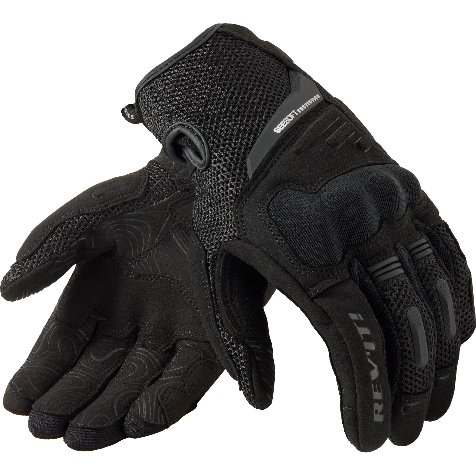 Rev'it Rev'it Ladies Cavern Textile Gloves - Black