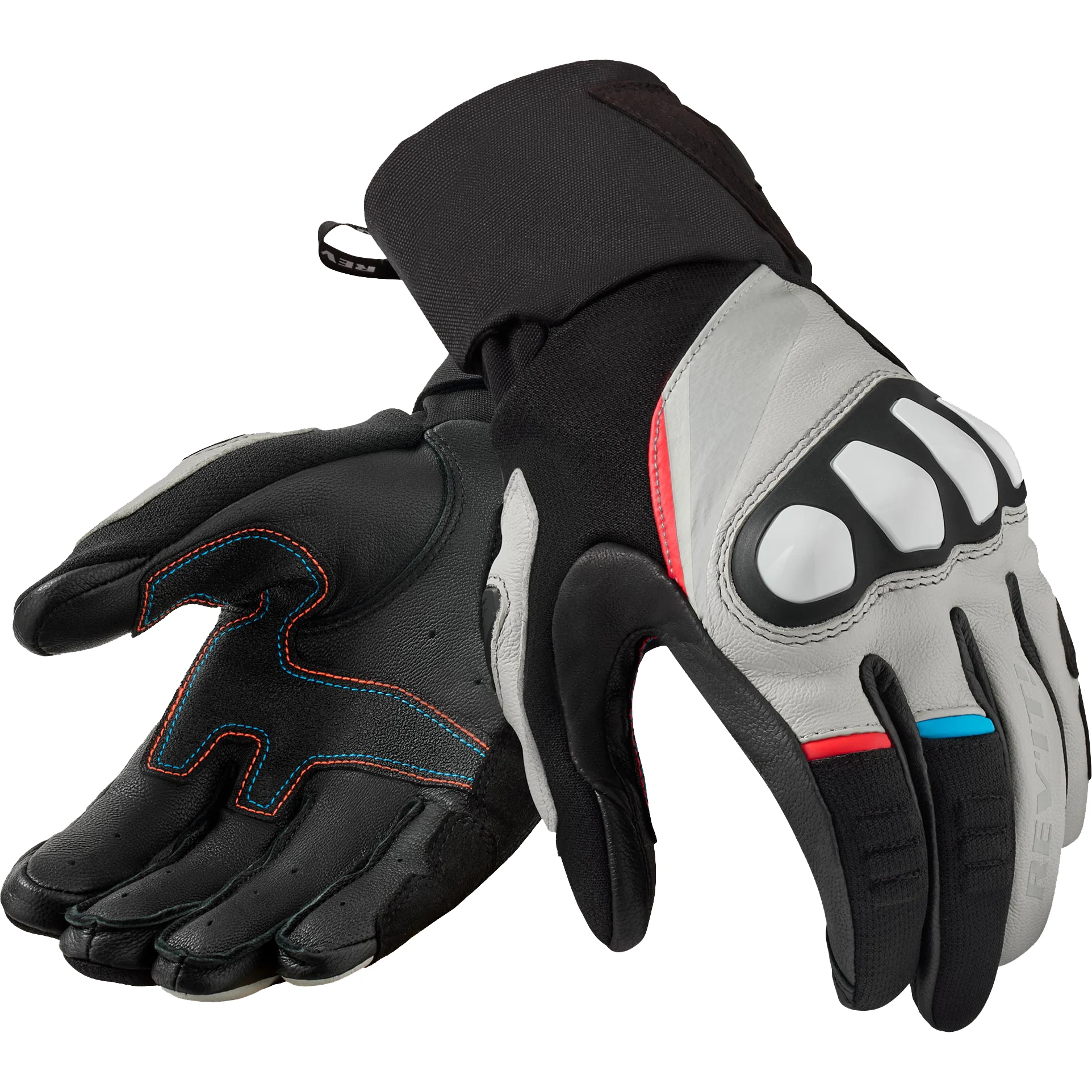 Rev'it Rev'it Combustion Leather Gloves - Black / Light Grey