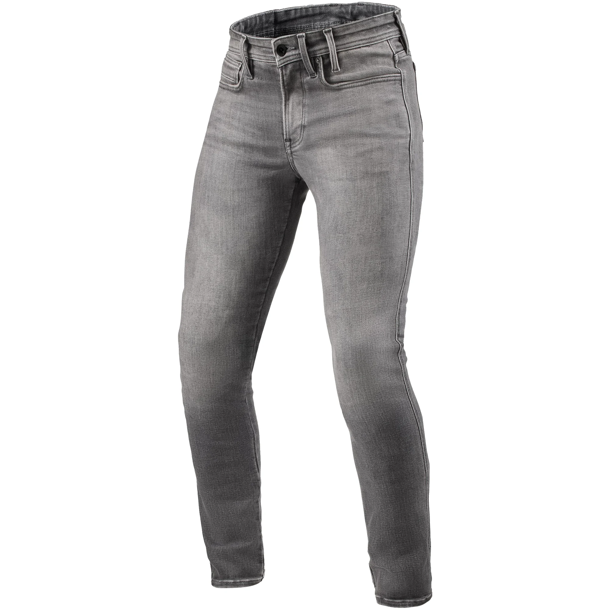Rev'it Rev'it Piston 3 Skinny Denim Jeans - Medium Grey Used