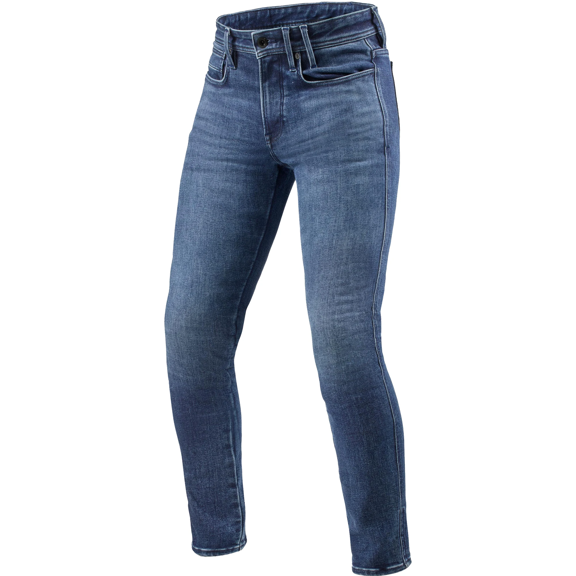 Rev'it Rev'it Piston 3 Skinny Denim Jeans - Medium Blue Used