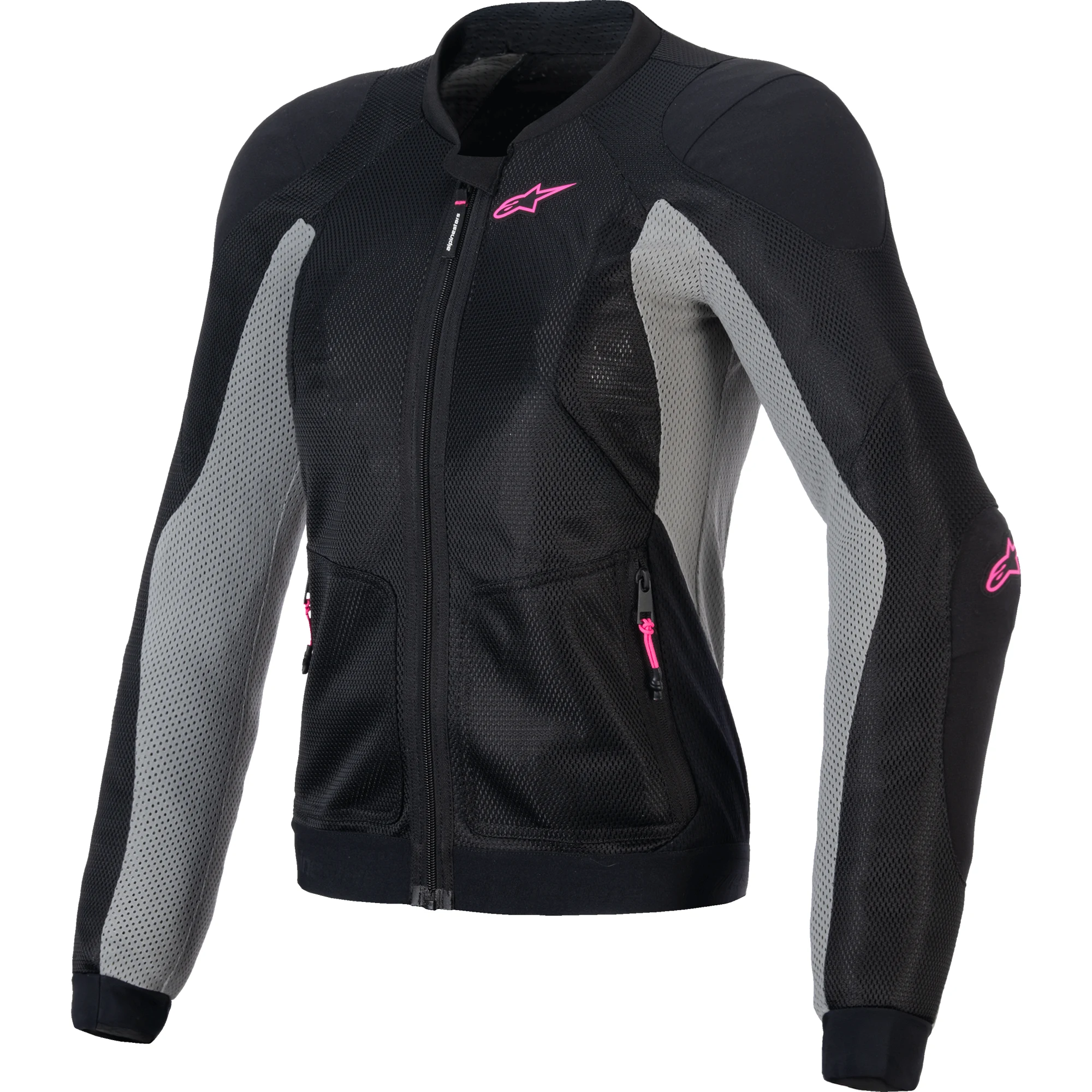 Alpinestars Alpinestars Stella Troop Air Jacket - Black / Ash Grey / Fluo Pink
