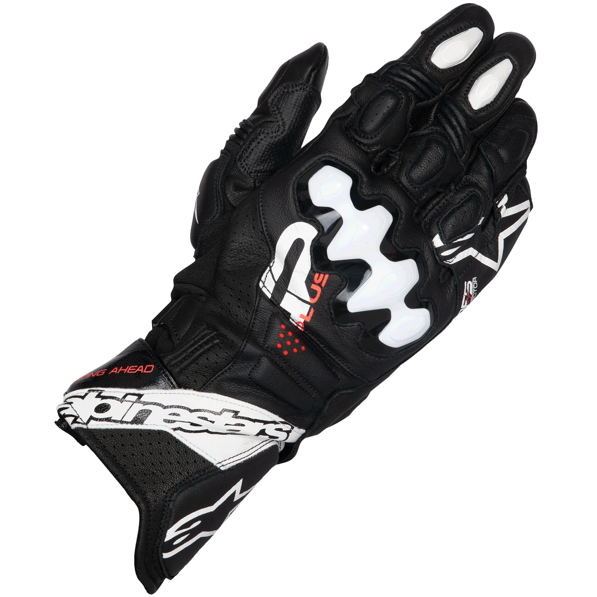 Alpinestars Alpinestars GP Plus R V3 Leather Gloves - Black / White