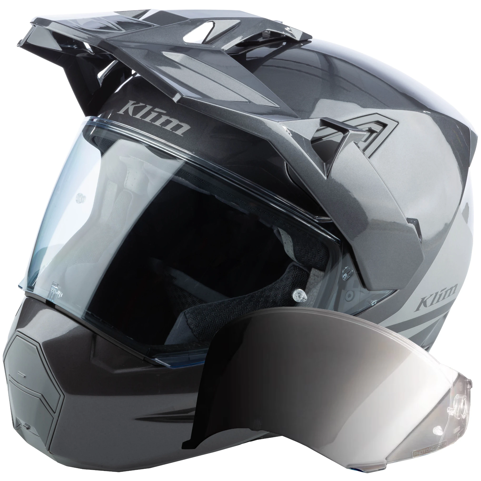 Klim Klim X1 Alpha - Gloss Metallic Asphalt / Monument