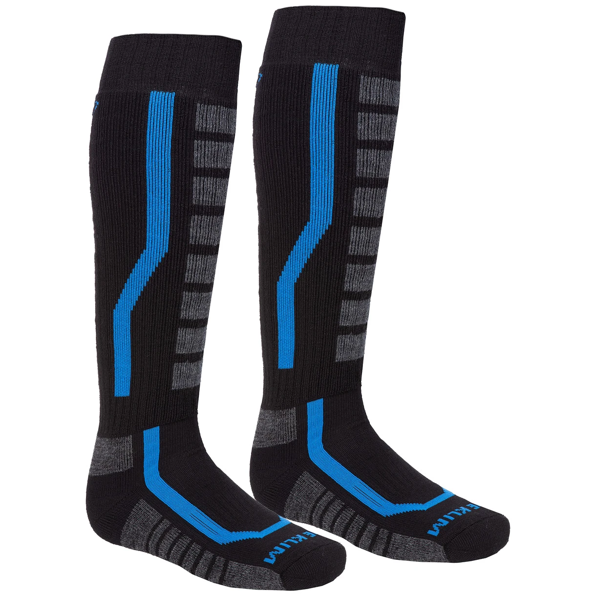 Klim Klim Aggressor 2.0 Socks - Black / Electric Blue Lemonade