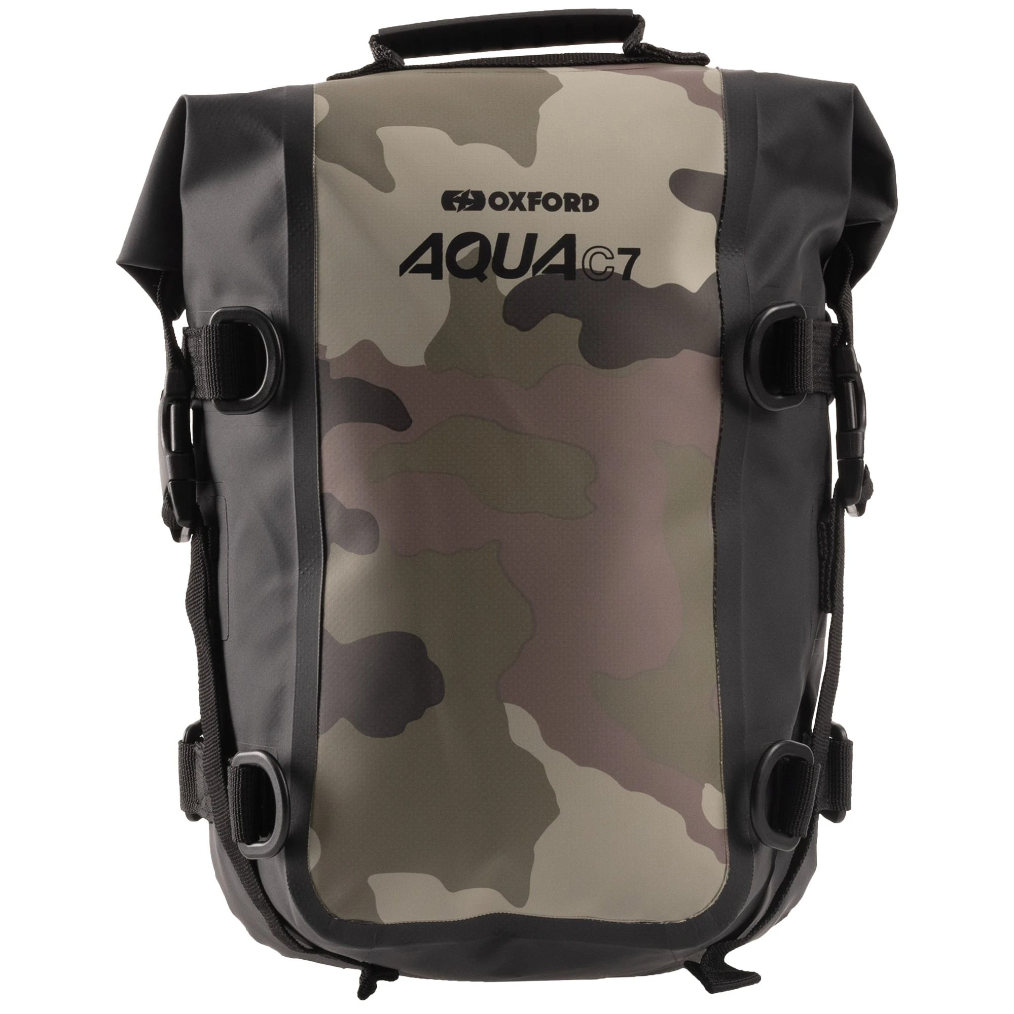 Oxford Oxford Aqua C7 Crash Bar Bag - Camouflage