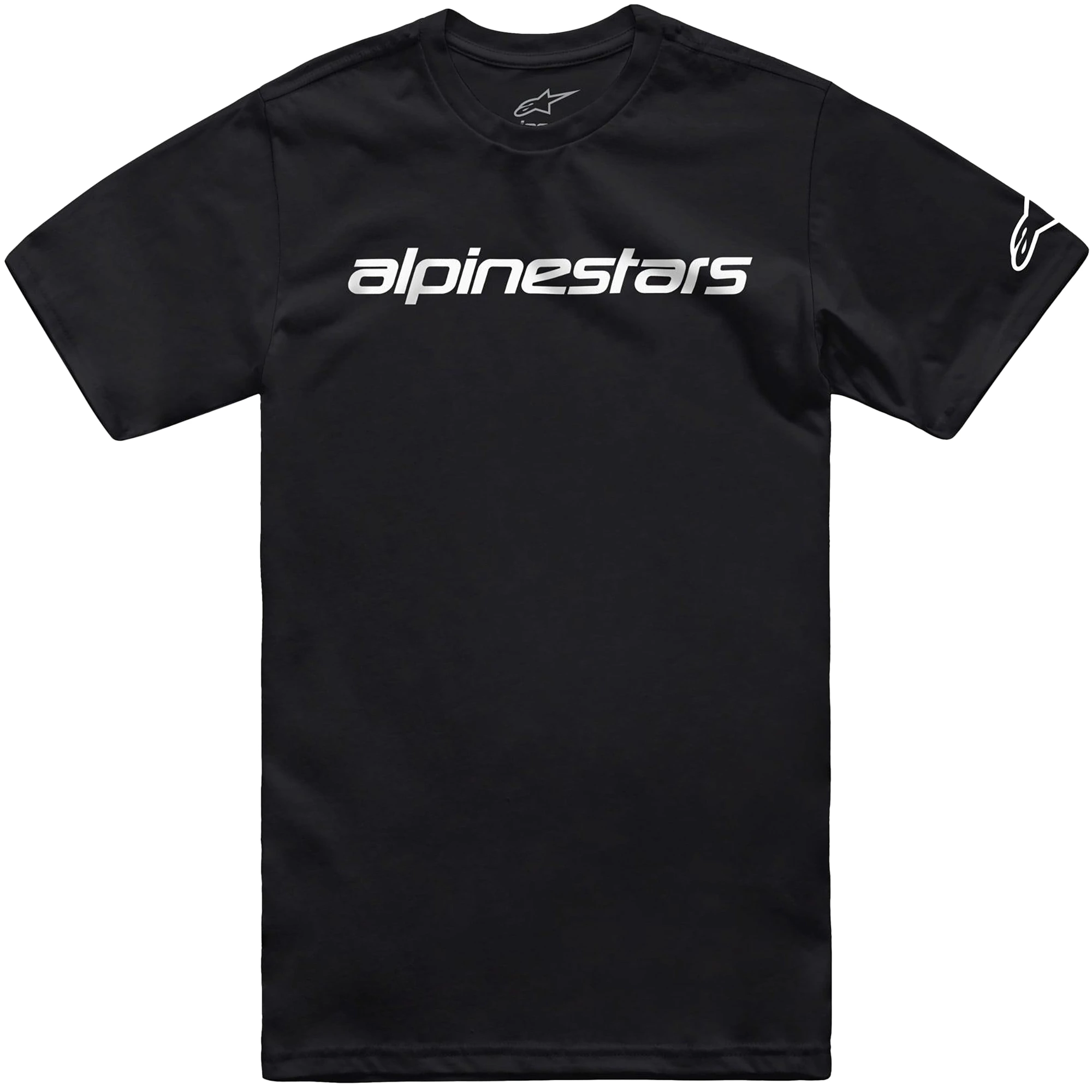 Alpinestars Alpinestars Linear Wordmark 2.0 Short Sleeve CSF T-Shirt - Black / White