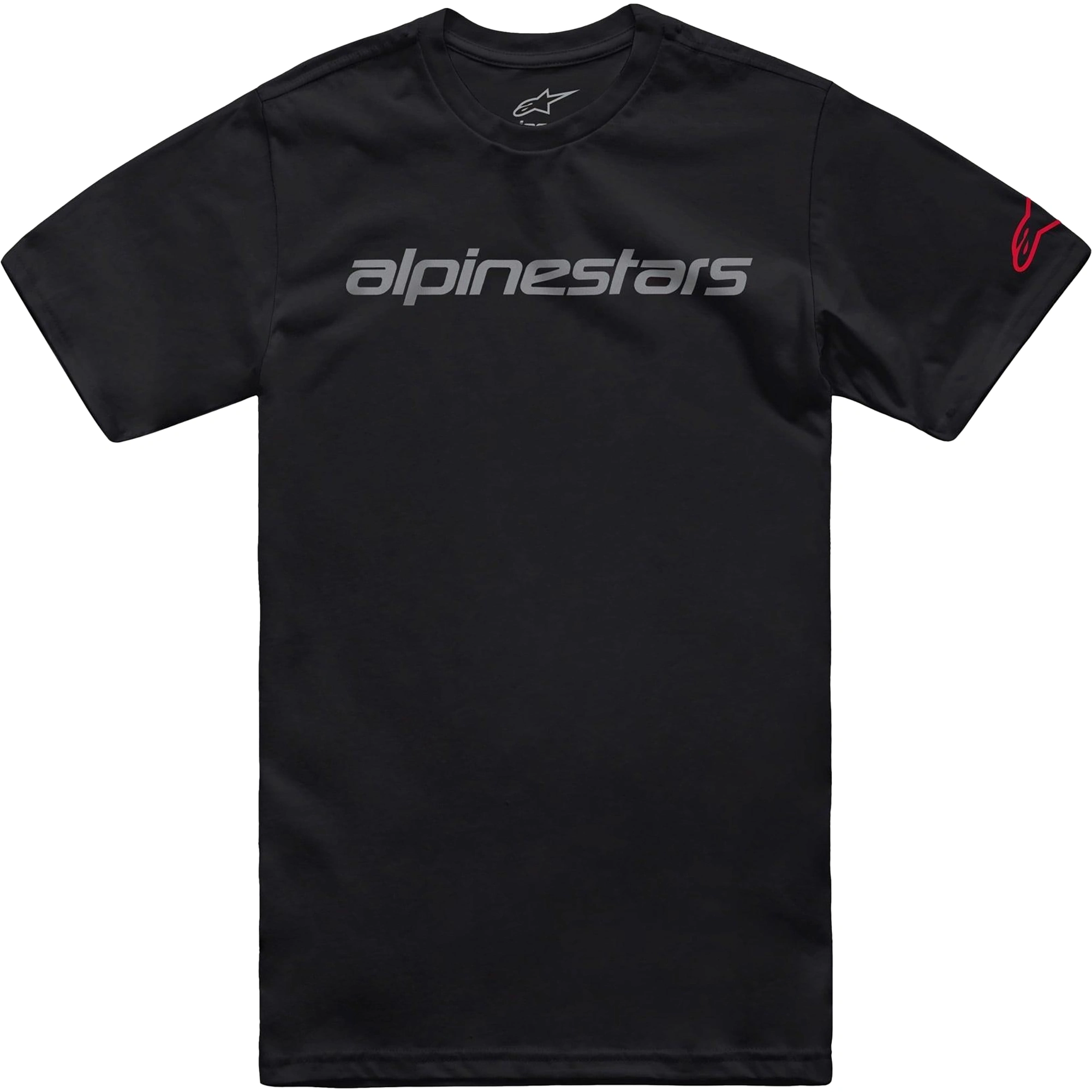 Alpinestars Alpinestars Linear Wordmark 2.0 Short Sleeve CSF T-Shirt - Black / Grey / Red