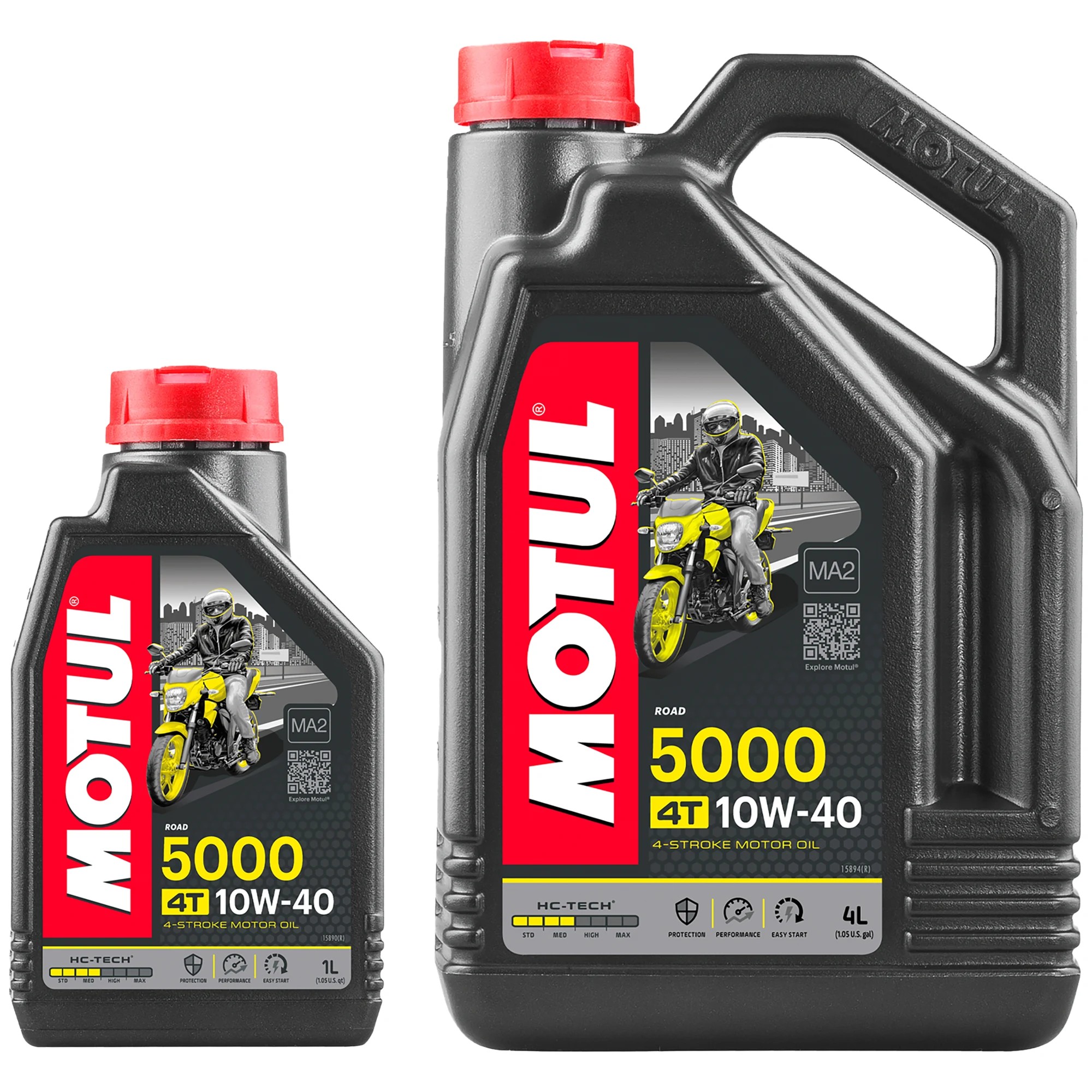 Motul Motul - 5000 10W-40 4T - 4L Plus 1L