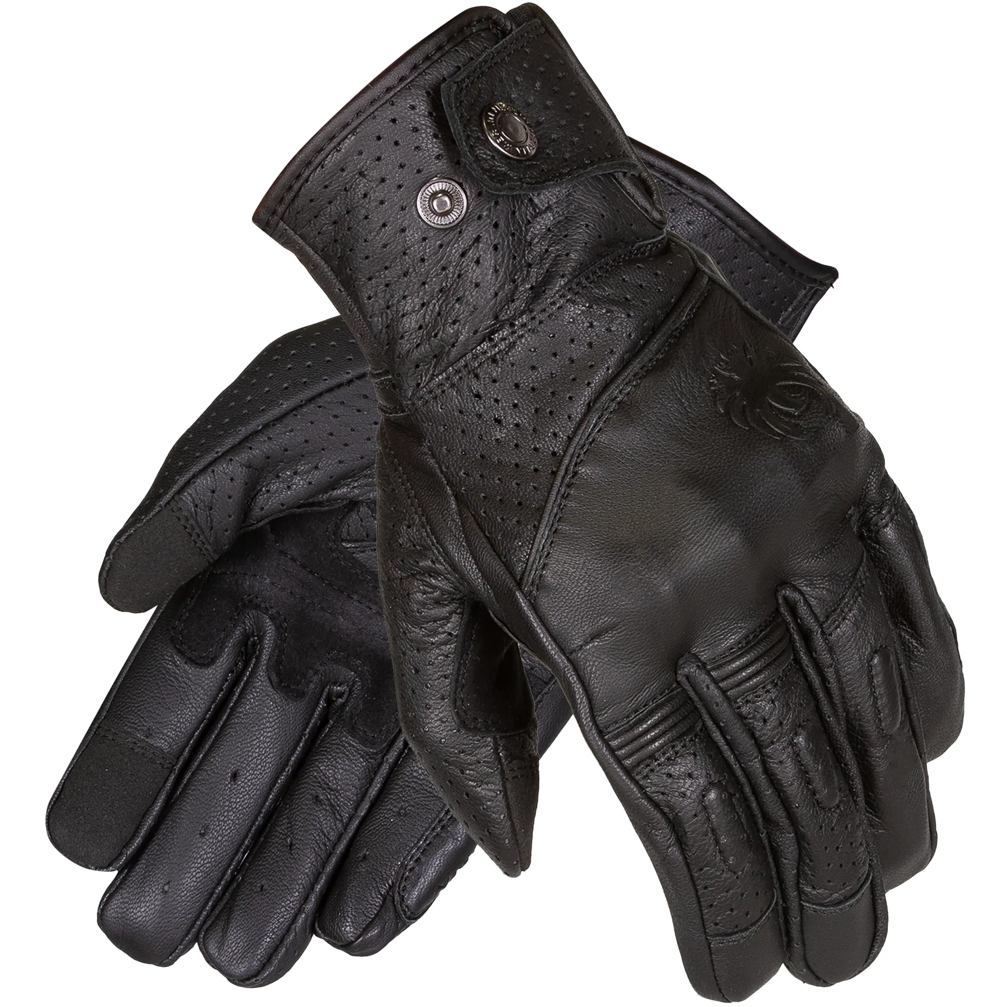 Merlin Merlin Legacy D3O Leather Gloves - Black