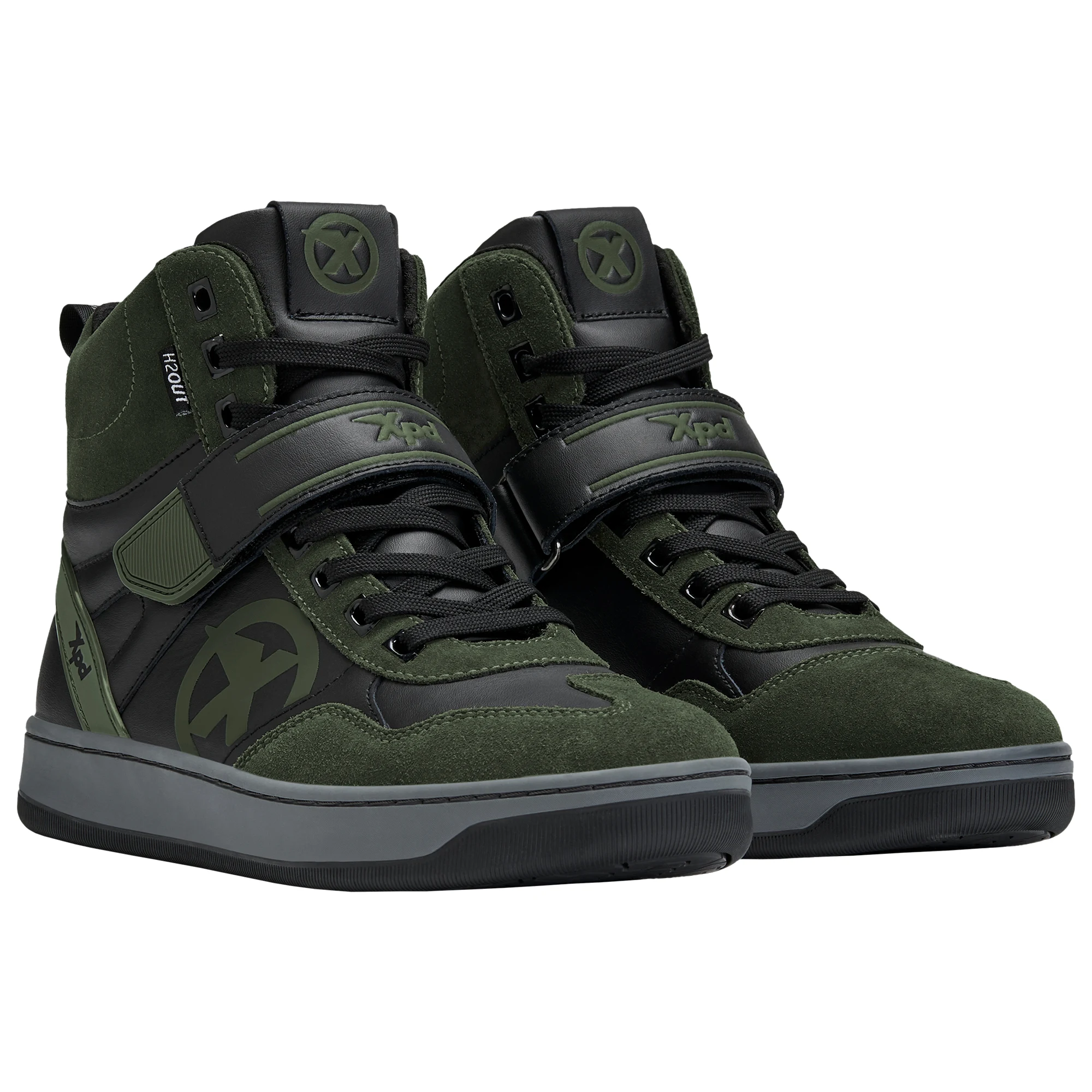 Xpd Boots XPD Moto Pro H2Out Trainers - Green / Black