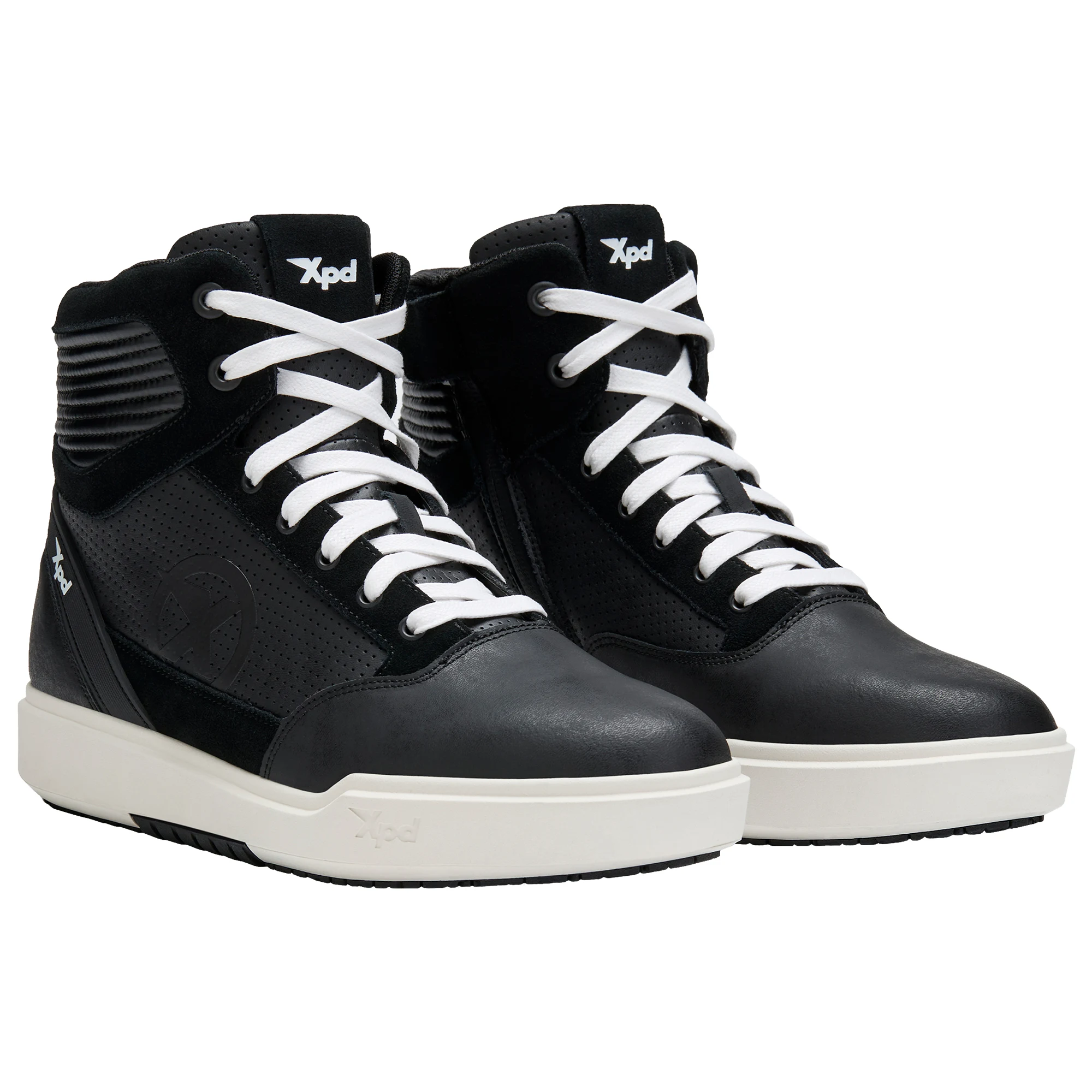 Xpd Boots XPD Moto Way Air Trainers - Black / White
