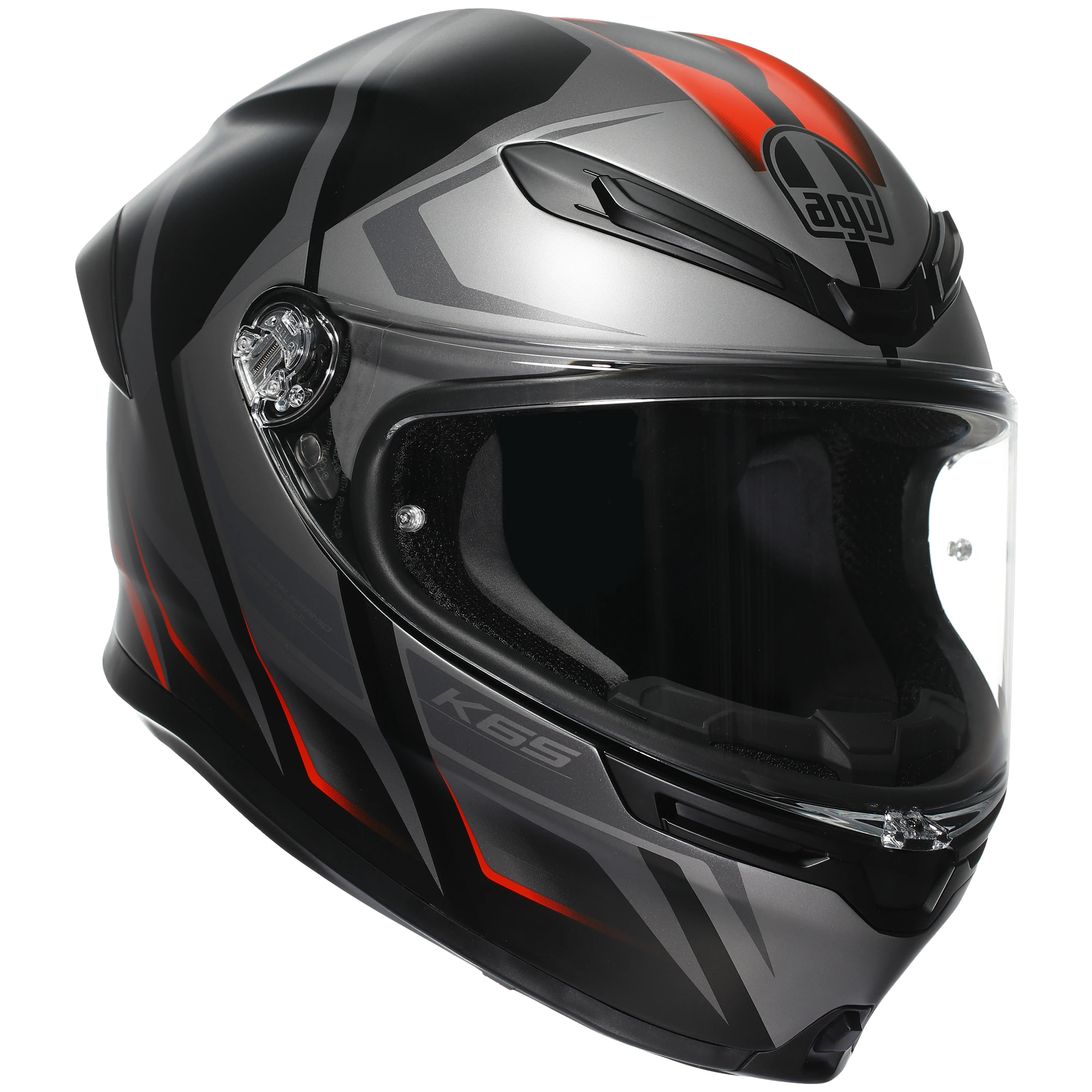 AGV AGV K6 S - Karve Black / Grey / Red