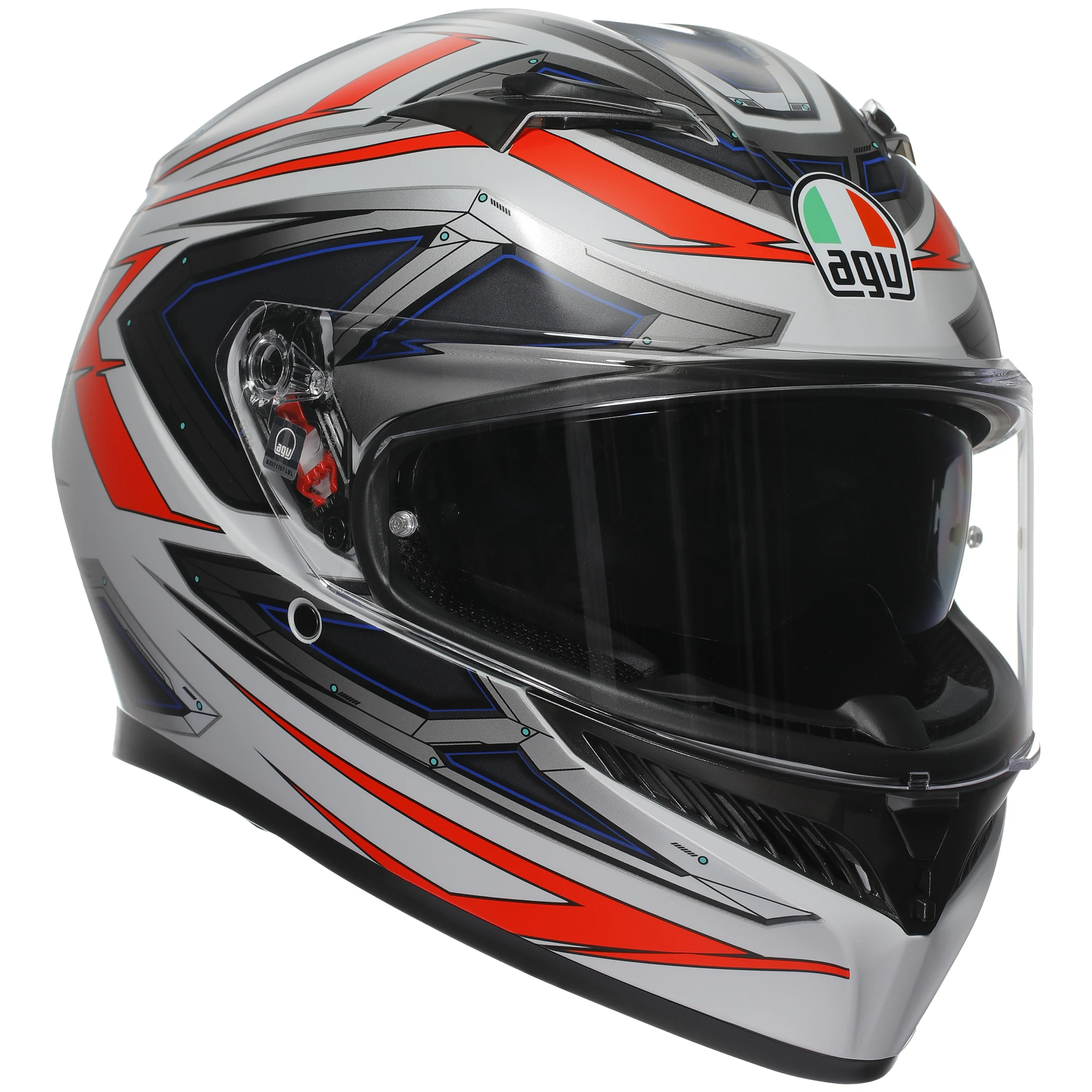 AGV AGV K3 - Space White / Red Fluo