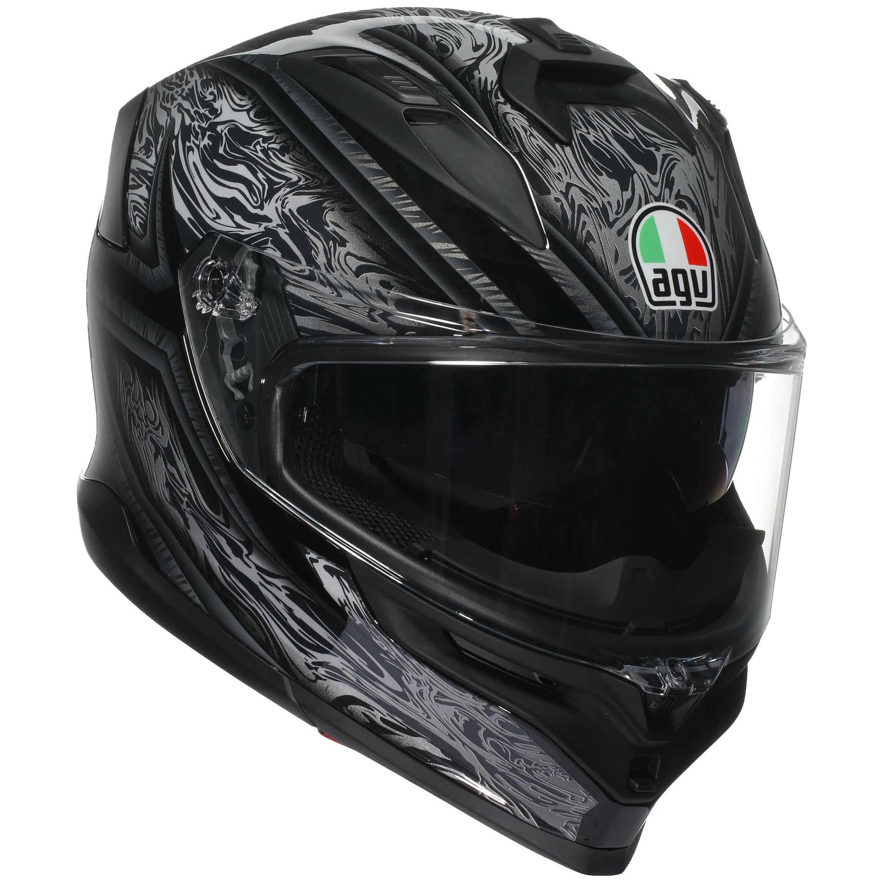 AGV AGV K7 - Damascus Black / Silver