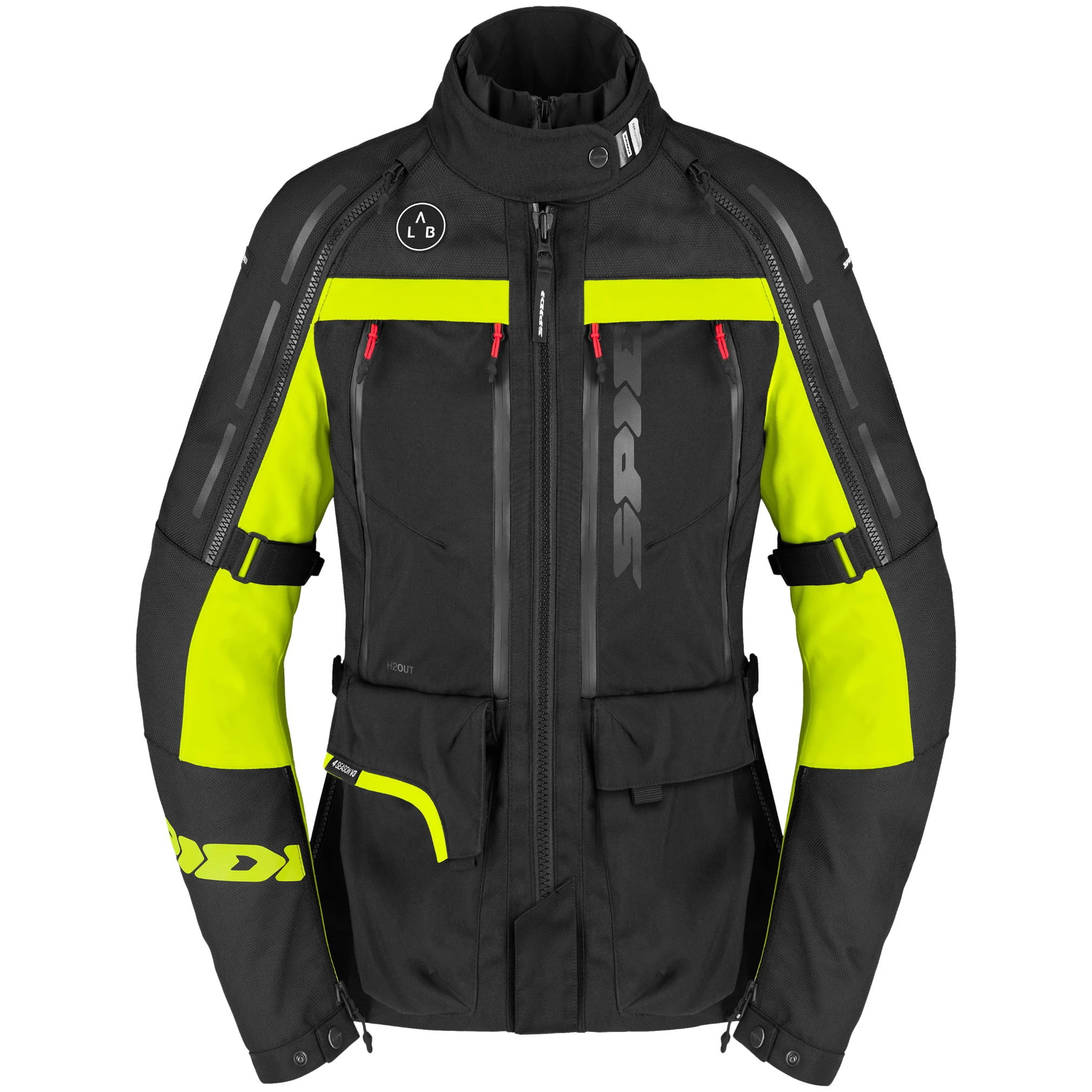 Spidi Spidi Ladies 4 Season V3 Textile Jacket - Fluo Yellow