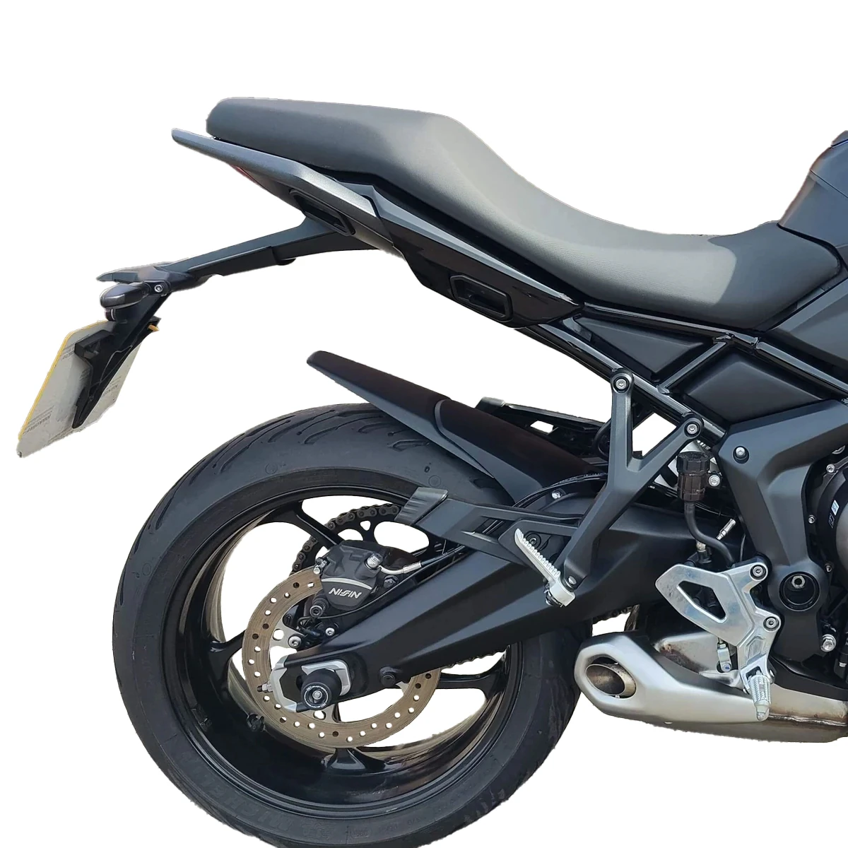 Pyramid Pyramid Hugger Extension Matt Black - Triumph Tiger Sport 660