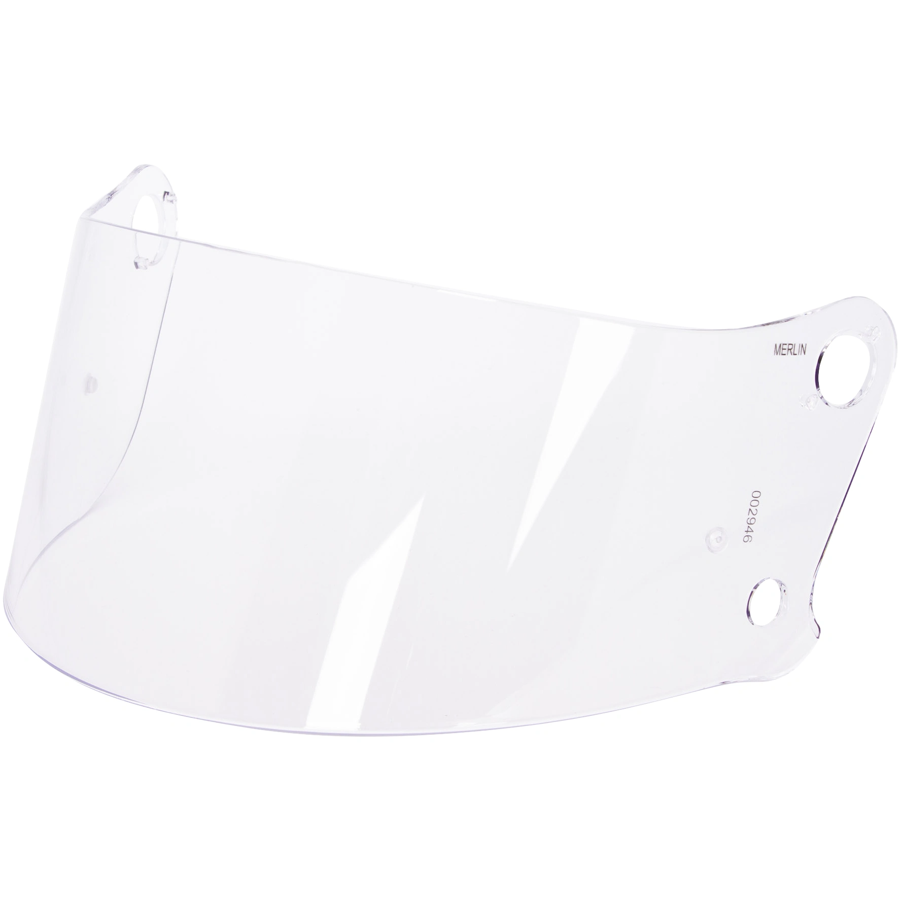 Merlin Merlin Revival Clear Visor - Road Legal