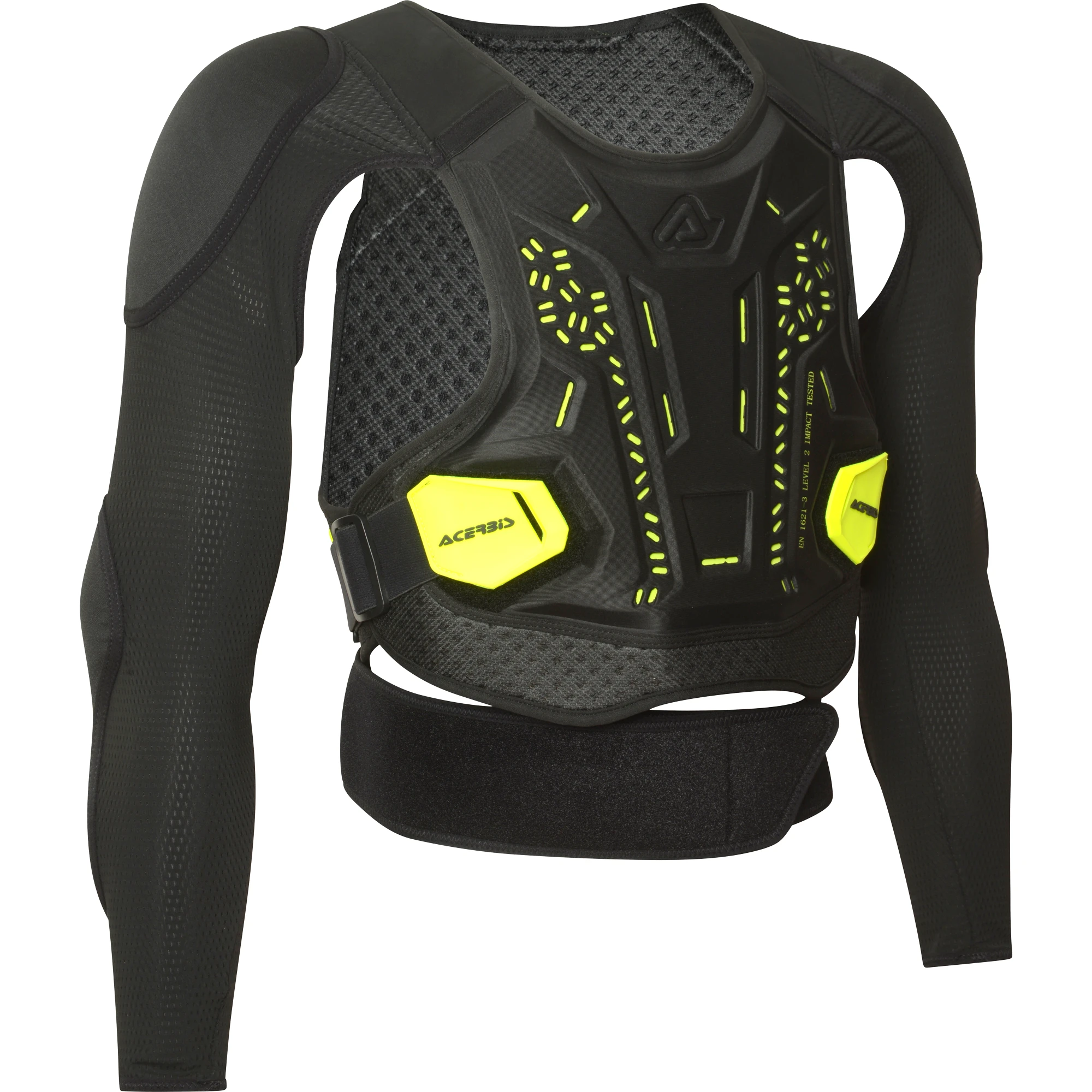 Acerbis Acerbis Plasma Level 2 Body Armour - Black / Yellow