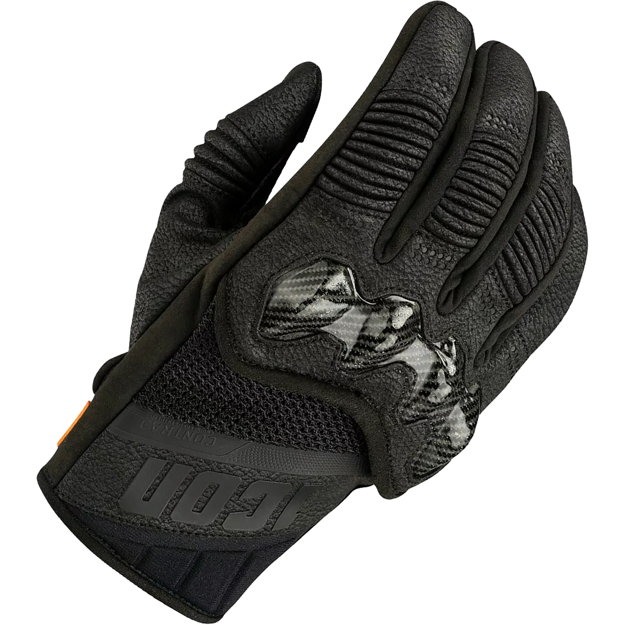 Icon Icon Contra3 CE Leather Gloves - Black