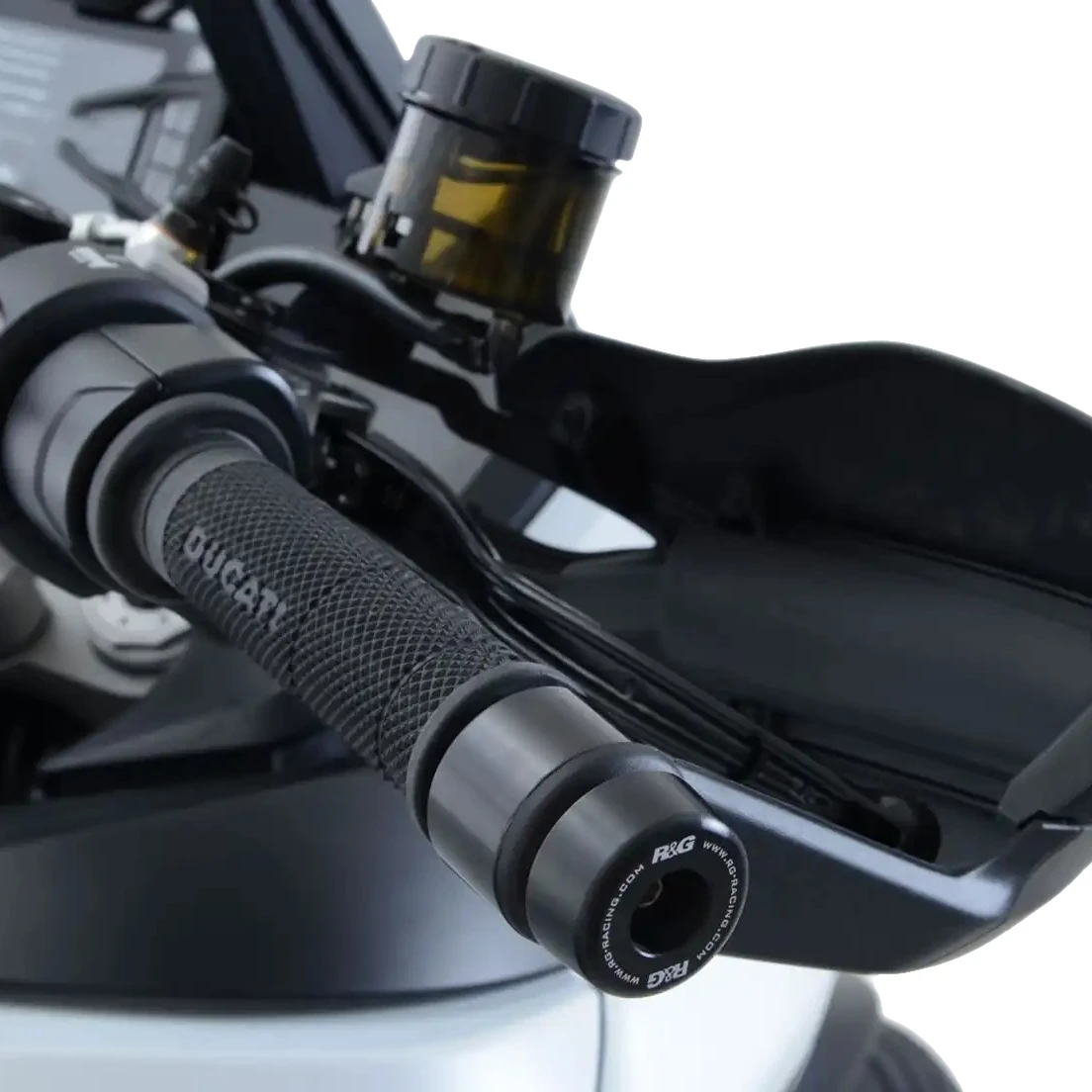 R&G Racing R&G Racing Bar End Sliders - BE0098BK - Ducati Multistrada 1200