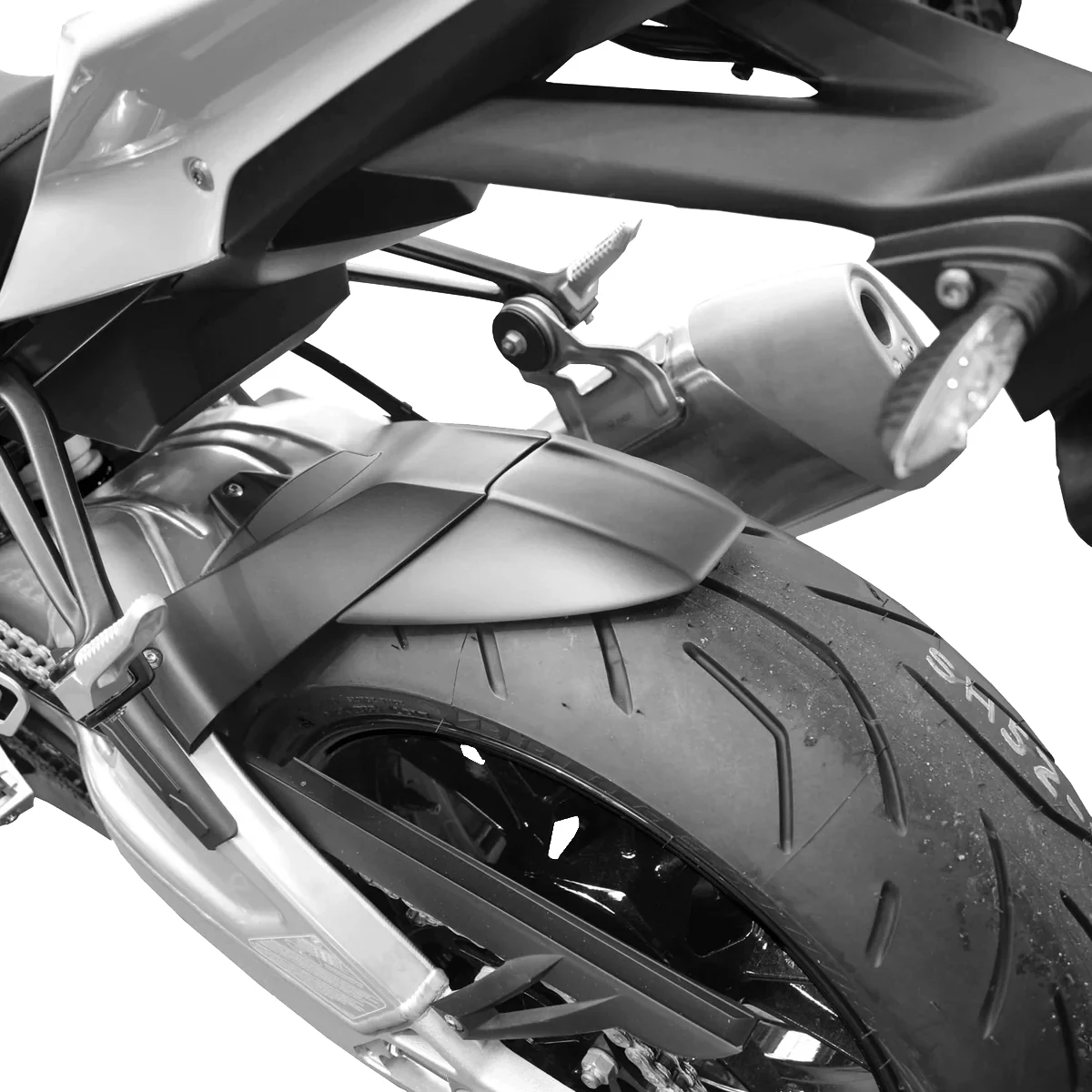 Pyramid Pyramid Hugger Extension Matt Black - BMW S1000 R / RR (09>20)