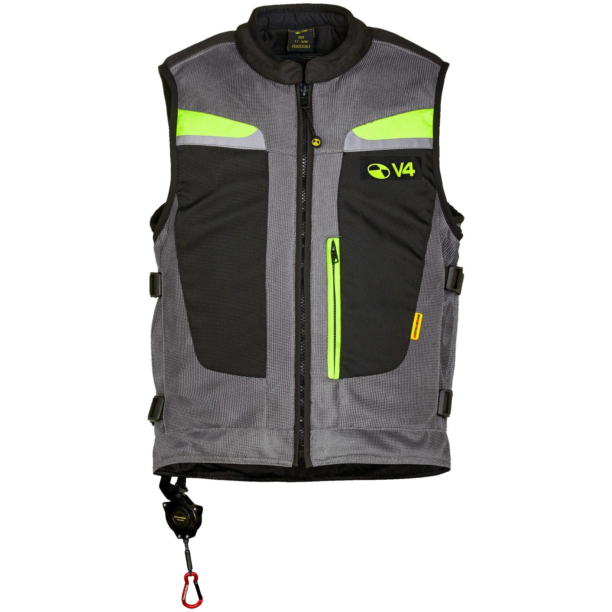 MOTOAIRBAG MOTOAIRBAG MAB V4 Modular Airbag Vest - Grey