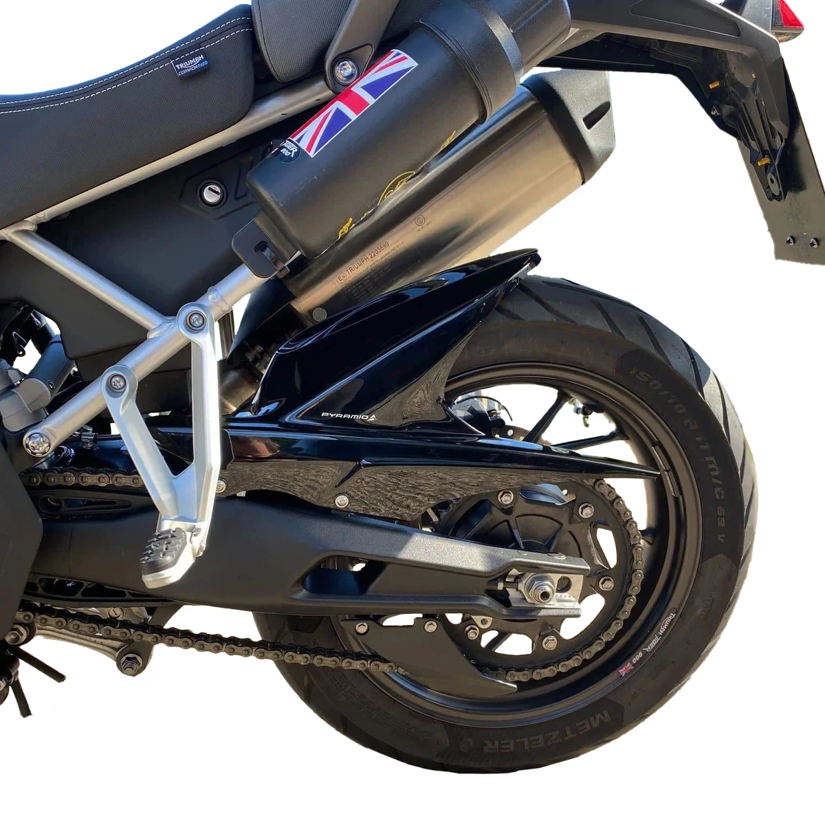 Pyramid Pyramid Hugger Gloss Black - Triumph Tiger 900 / GT / GT PRO (20>)