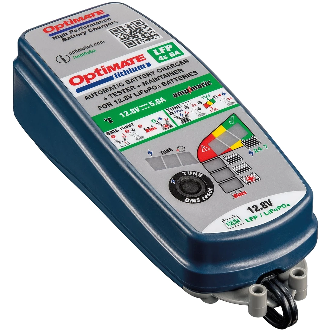 TecMate TecMate OptiMate 6 Lithium 6A 12.8V Battery Charger