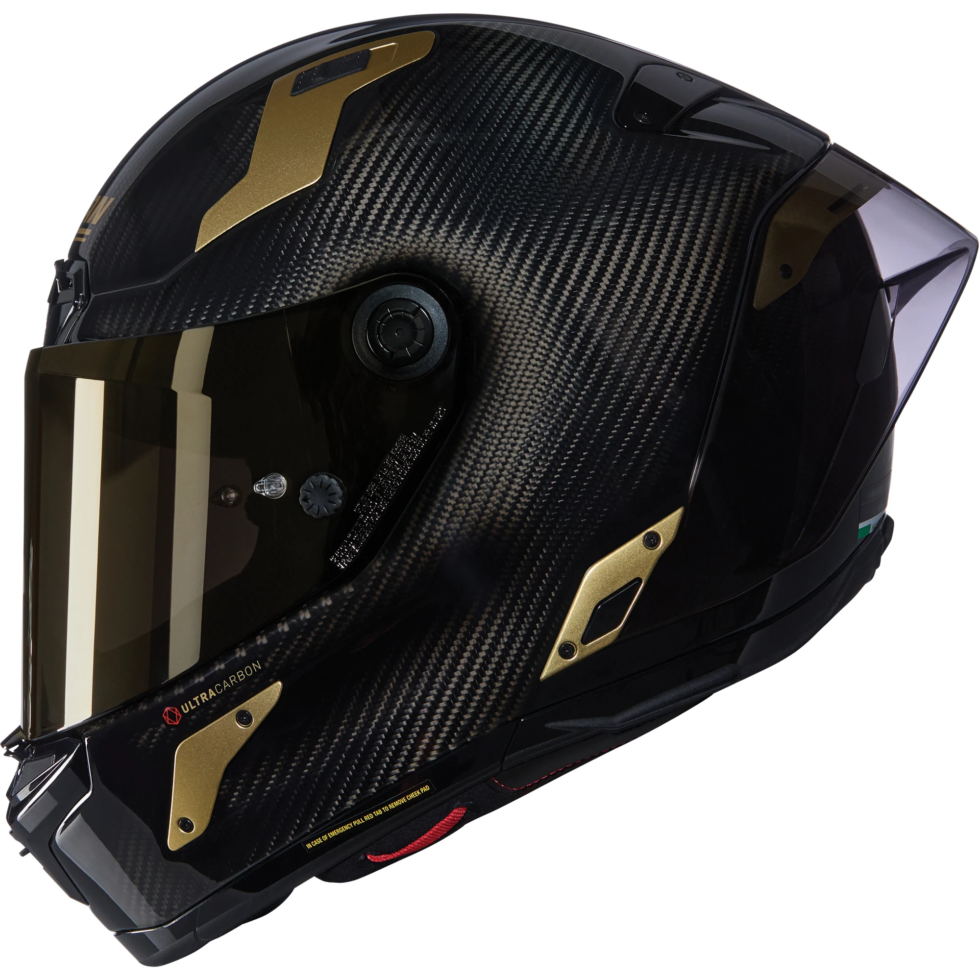 Nolan Nolan X-804 RS Ultra Carbon Aureo - Carbon / Gold