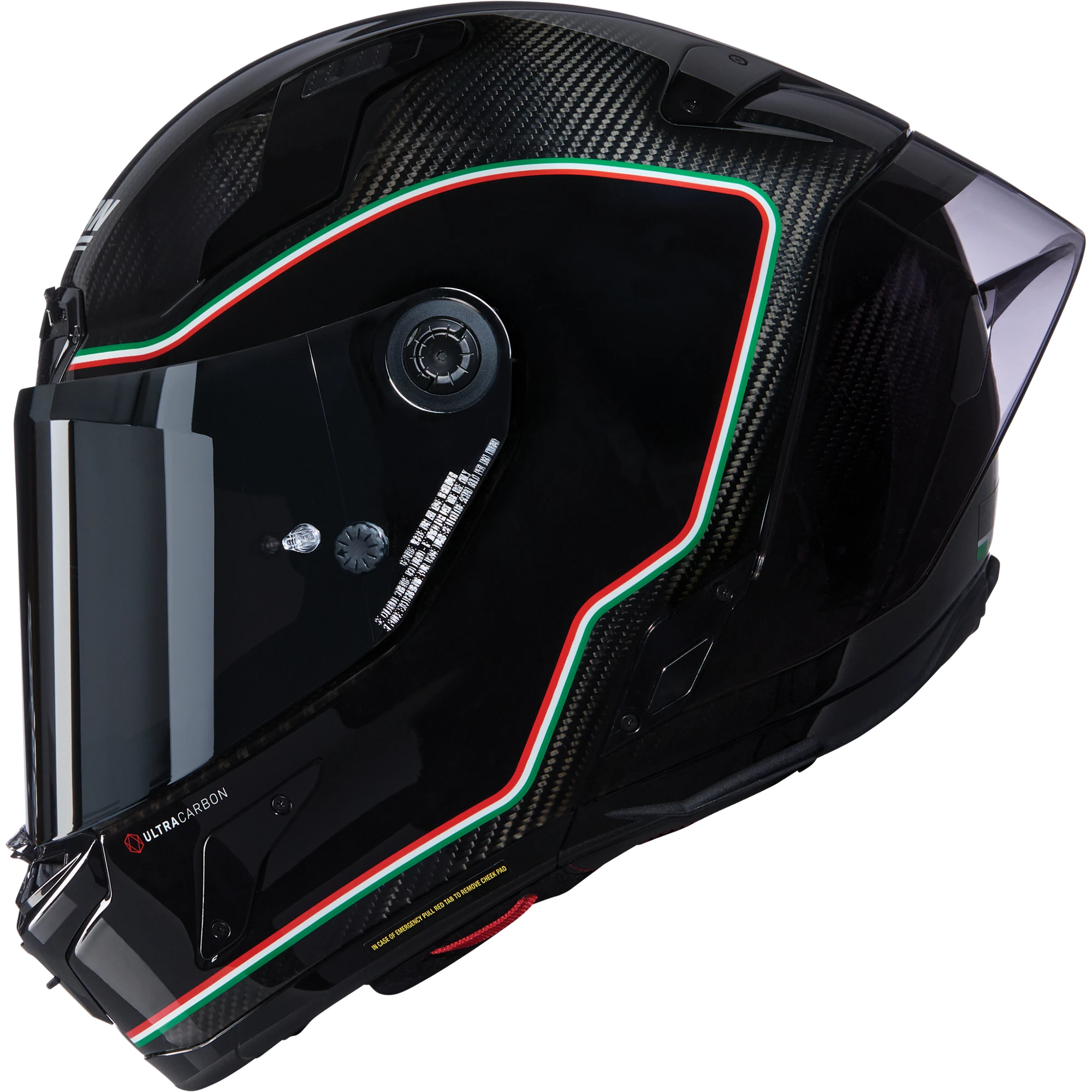 Nolan Nolan X-804 RS Ultra Carbon Asso Di Picche - Carbon / Black / Italia