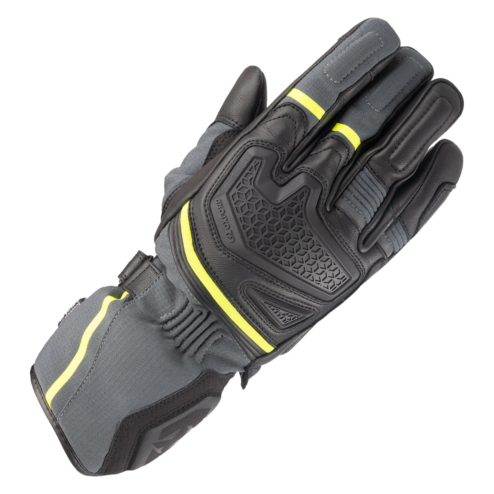 Oxford Clothing Oxford Vancouver 2.0 D2D Gloves - Black / Green / Yellow