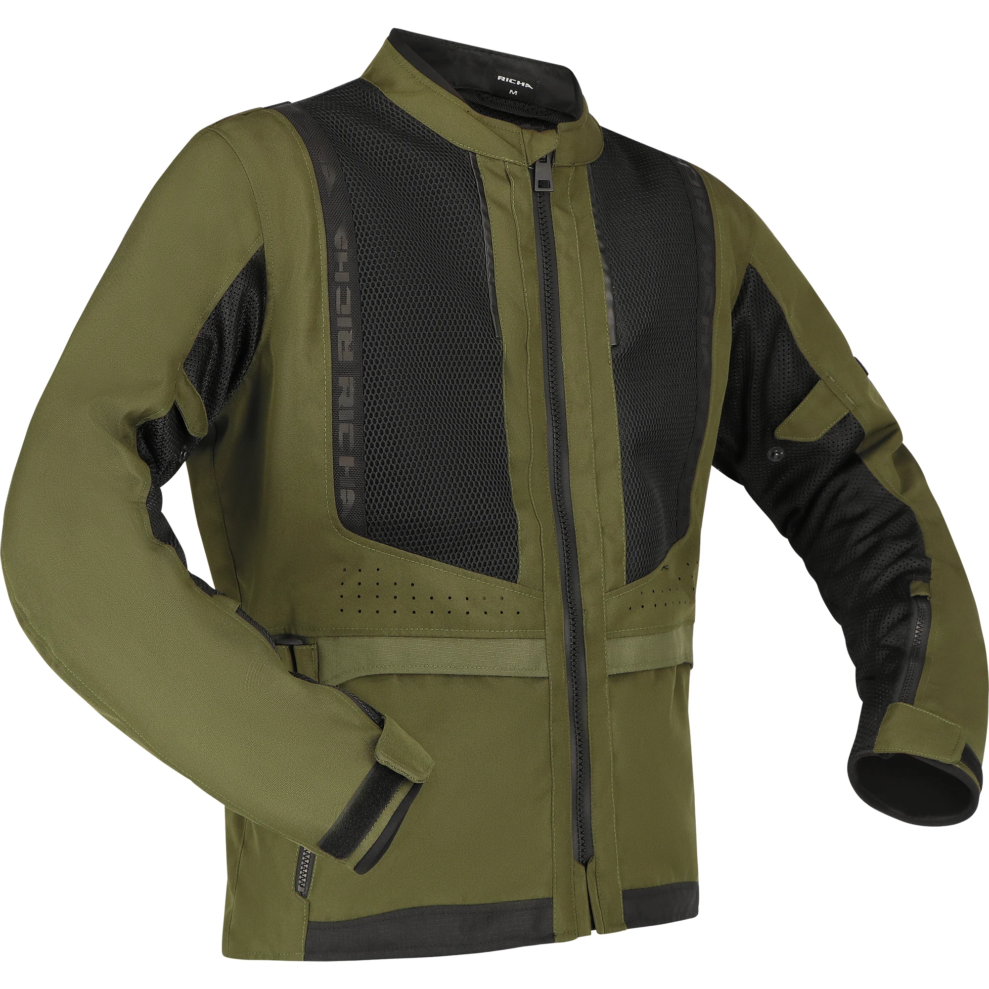 Richa Richa Monaco Mesh Waterproof Textile Jacket - Green