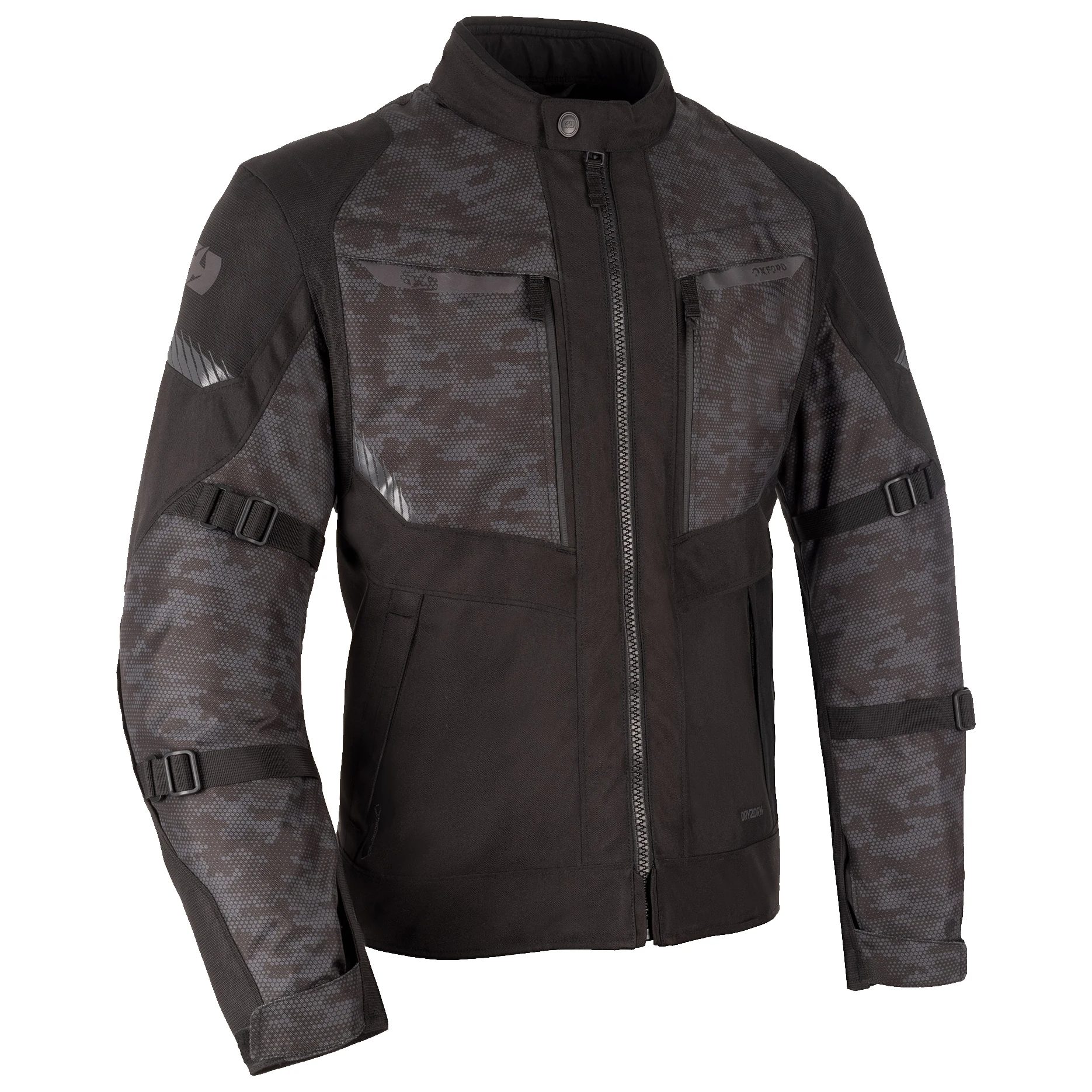 Oxford Clothing Oxford Toronto 1.0 Dry2Dry Textile Jacket - Black / Camo