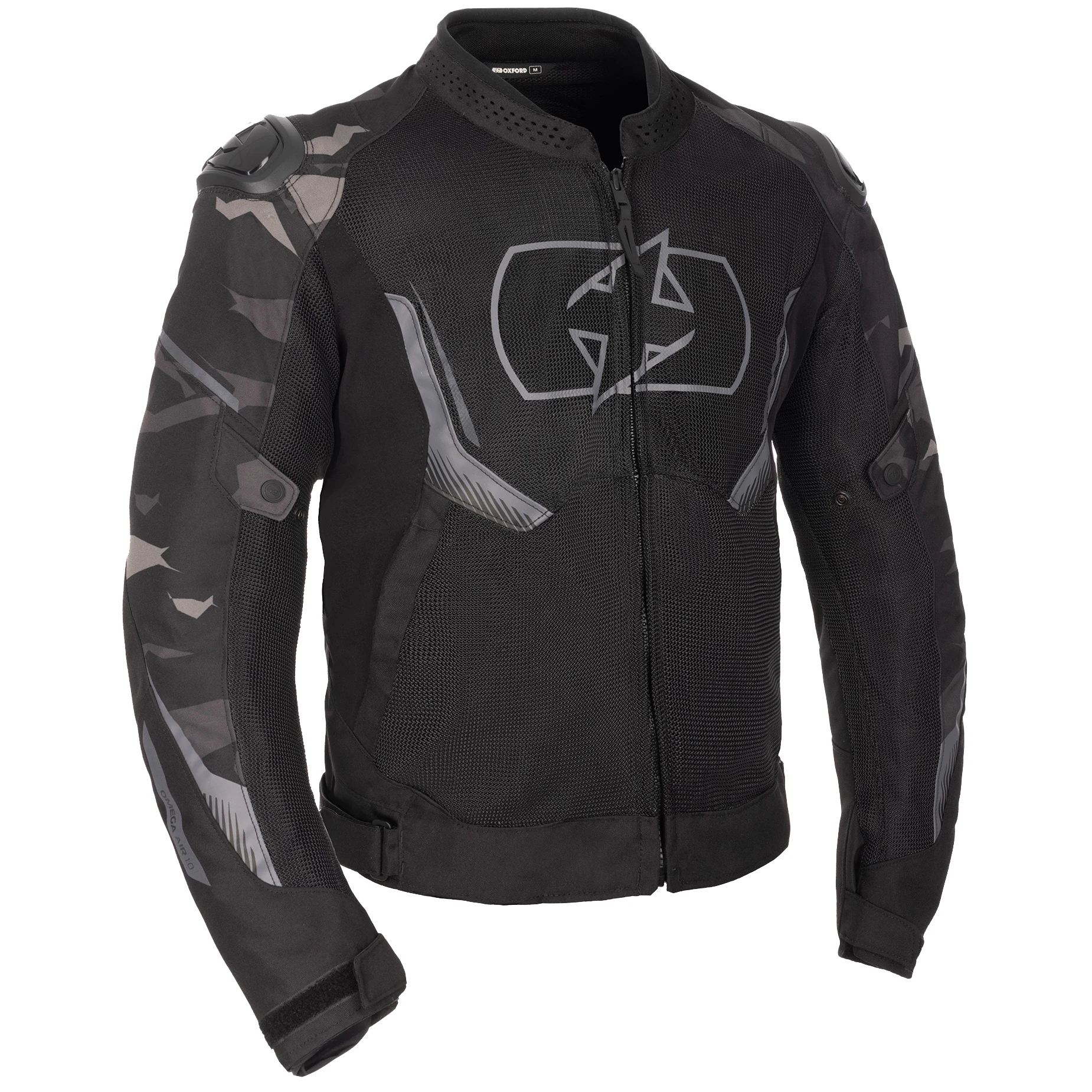 Oxford Clothing Oxford Omega 1.0 Air Textile Jacket - Black / Camo