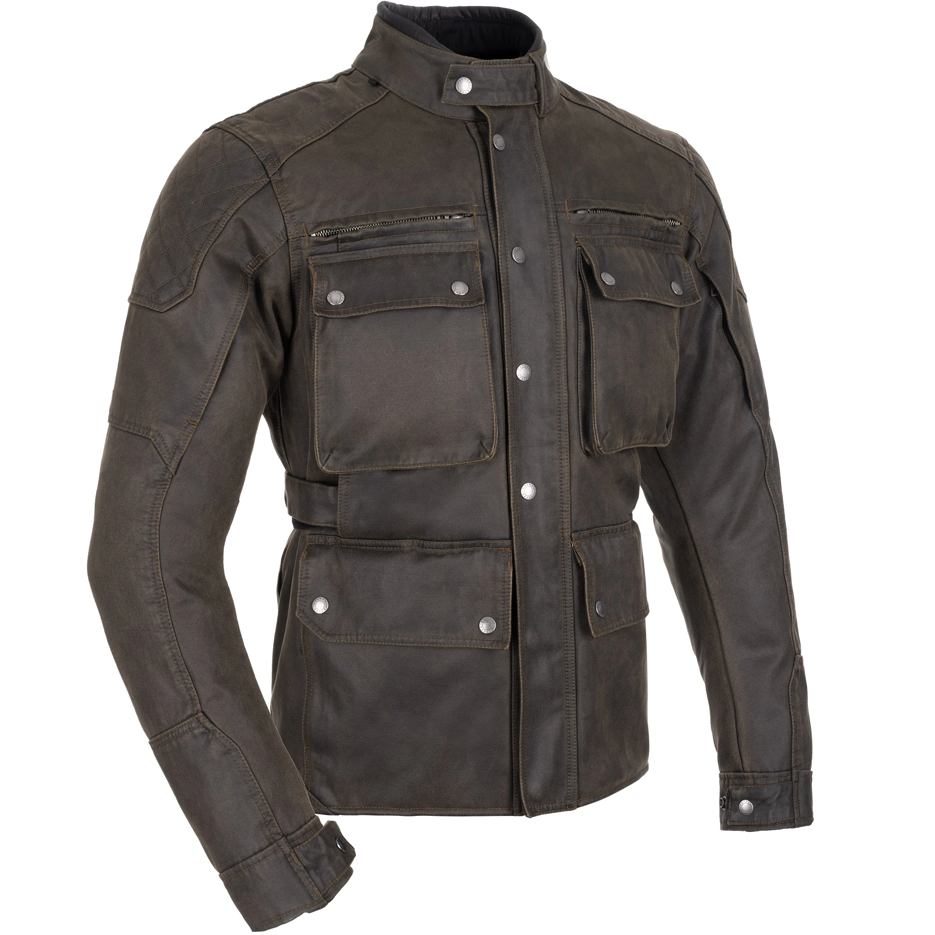 Oxford Clothing Oxford Sterling Dry2Dry™ Waterproof Wax Cotton Jacket - Khaki