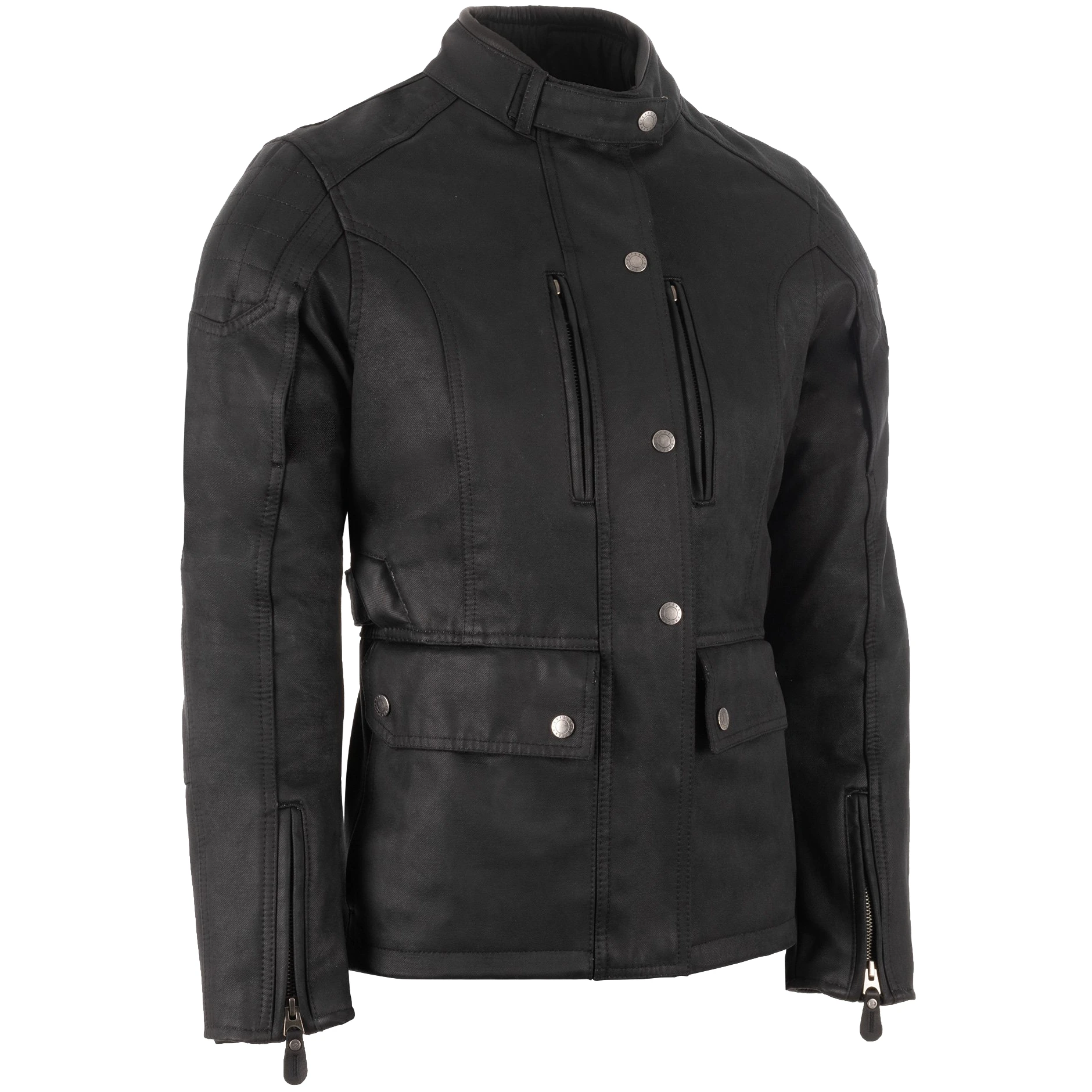 Oxford Clothing Oxford Ladies Sterling Dry2Dry™ Waterproof Wax Cotton Jacket - Black