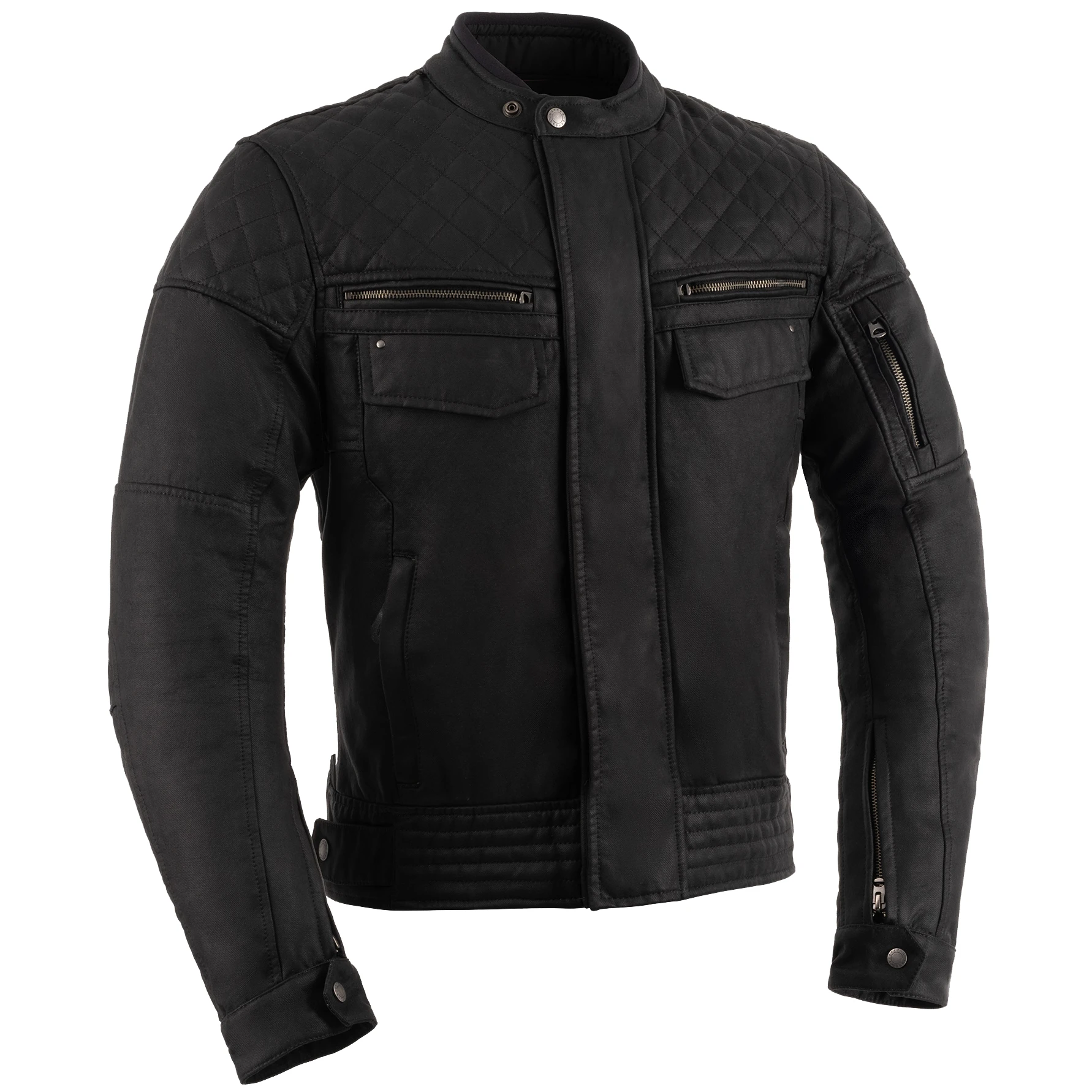 Oxford Clothing Oxford Hardy 2.0 Wax Cotton Jacket - Black
