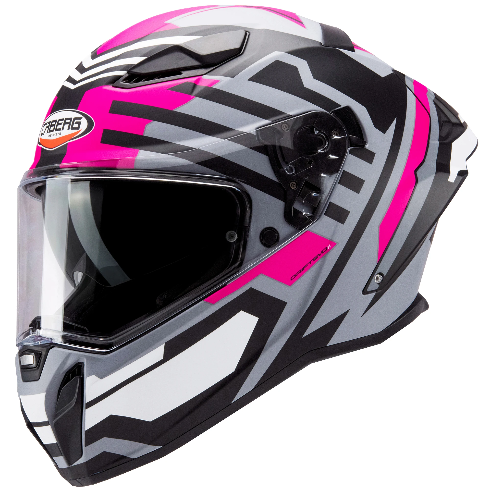 Caberg Caberg Drift Evo II - Horizon Matt Grey / Black / Fuchsia