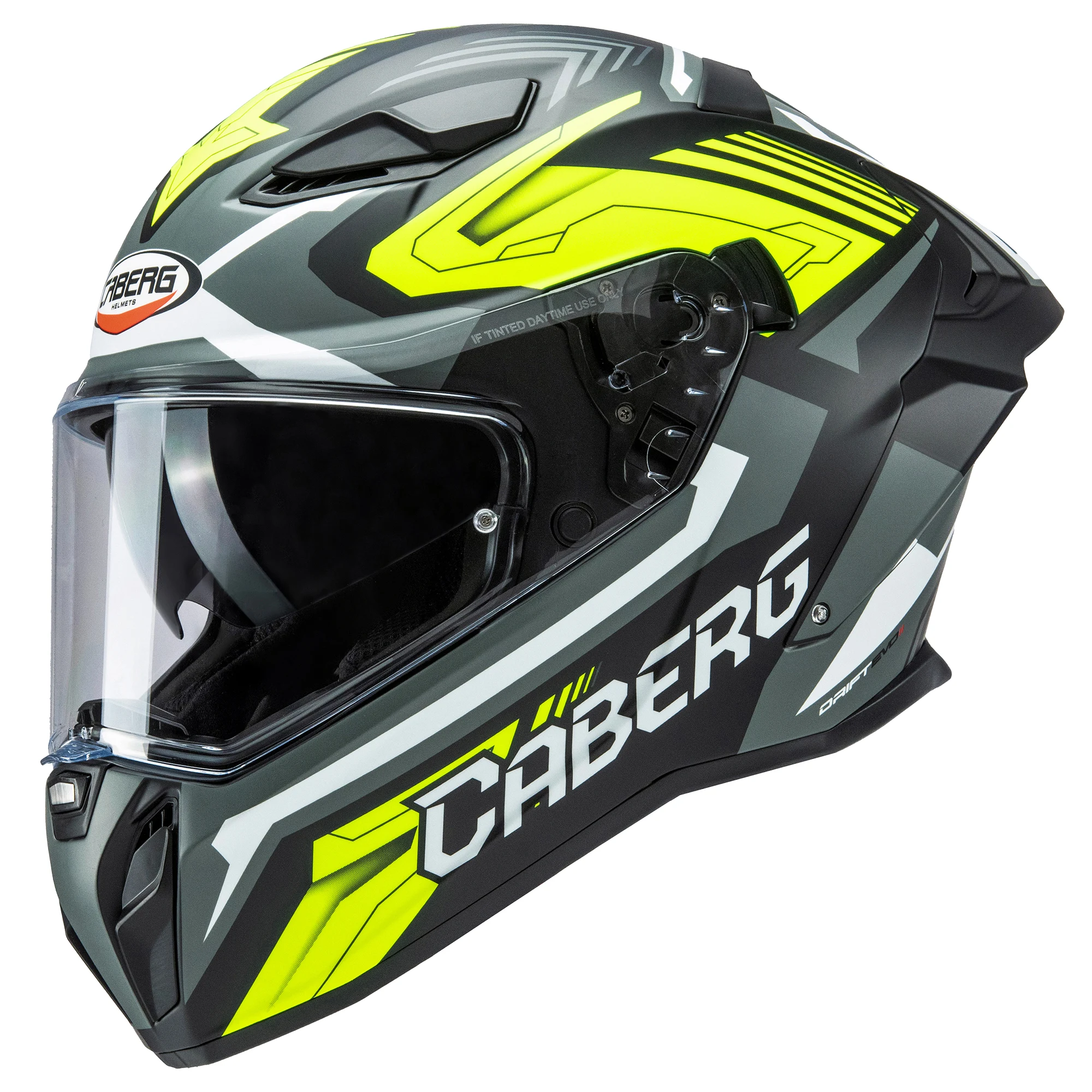 Caberg Caberg Drift Evo II - Jarama Matt Black / Grey / Fluo Yellow