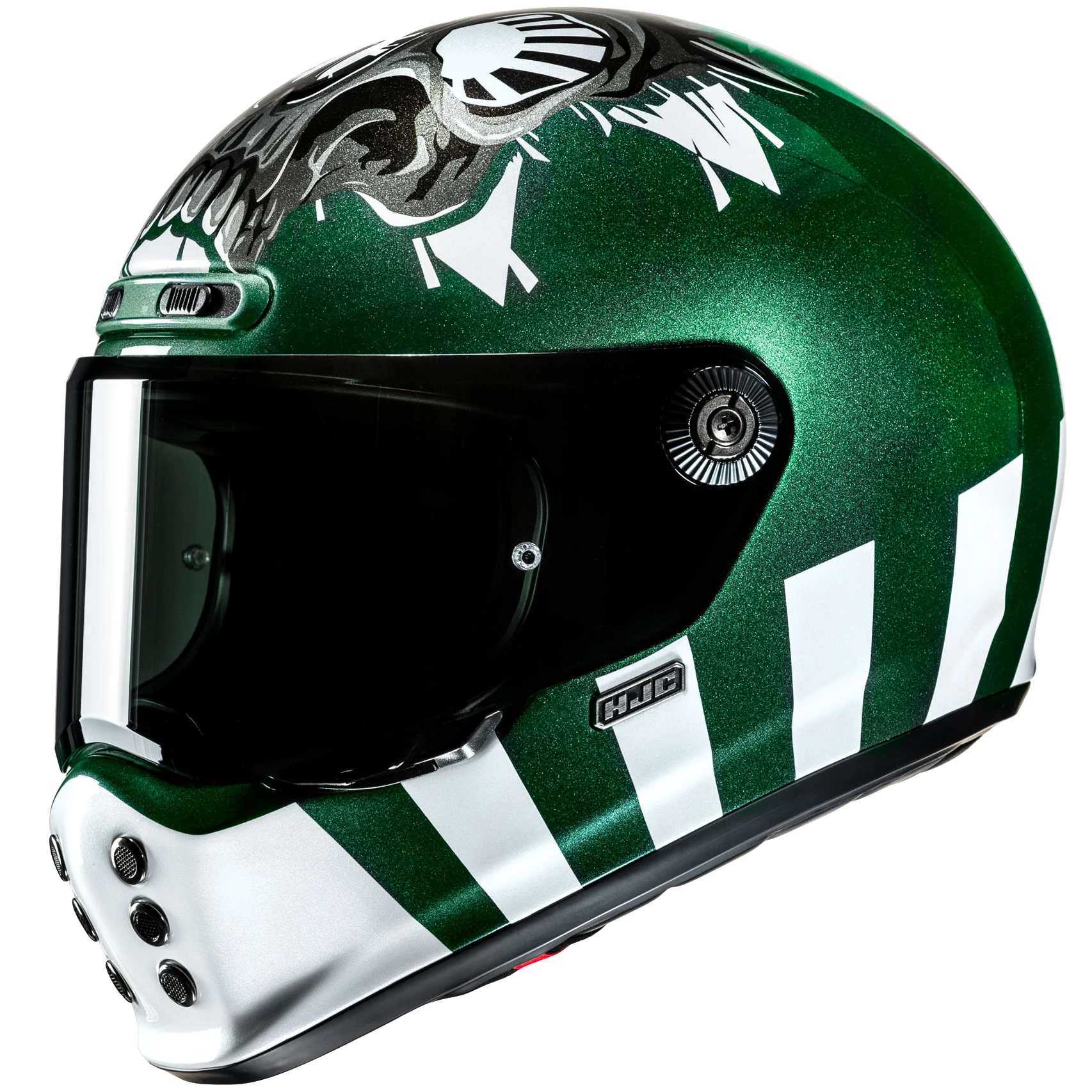 HJC HJC V10 - Crania Green