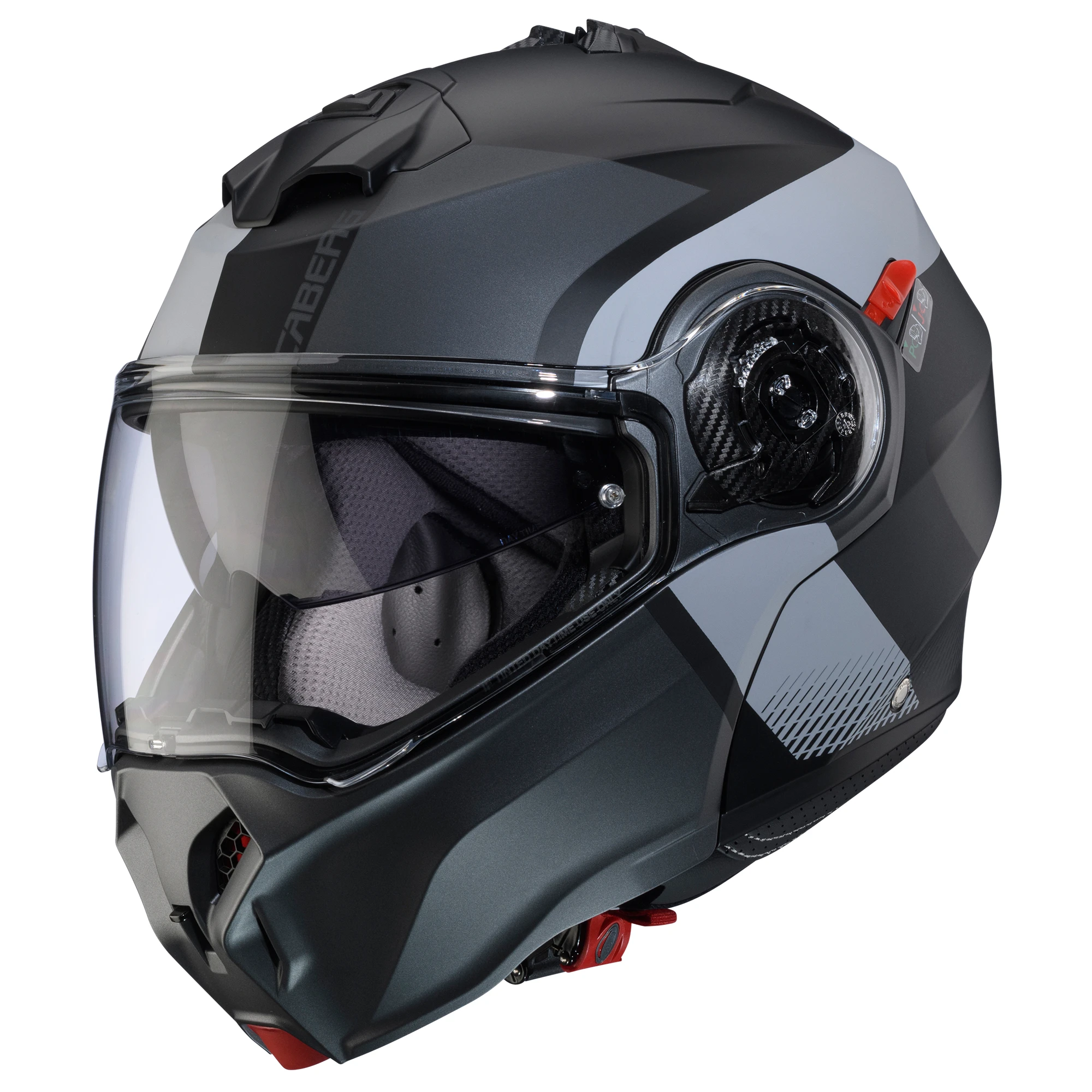 Caberg Caberg Duke Evo - Indy Matt Black / Gun / Grey