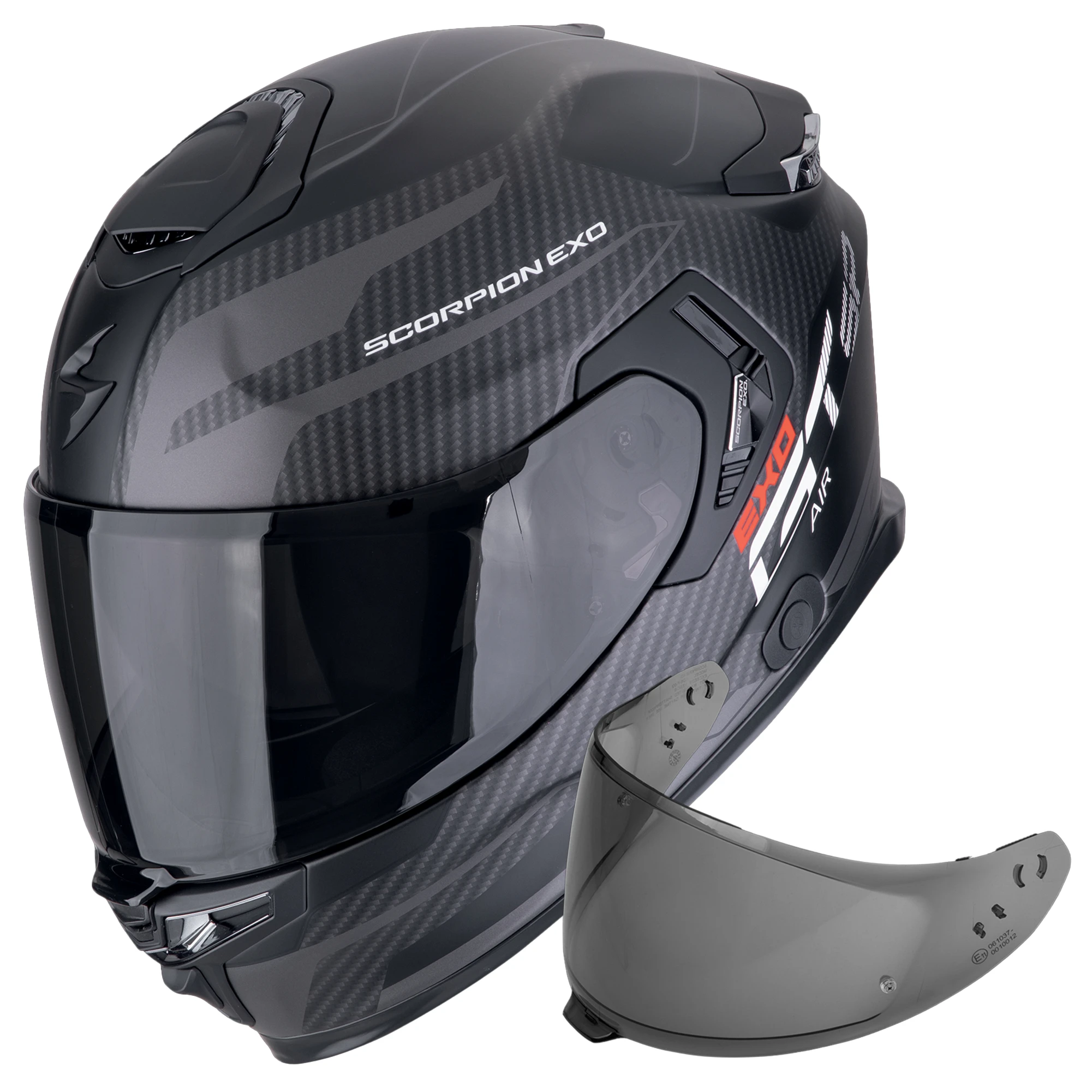 Scorpion Scorpion Exo-GT SP Air - Flex Matt Black / Silver