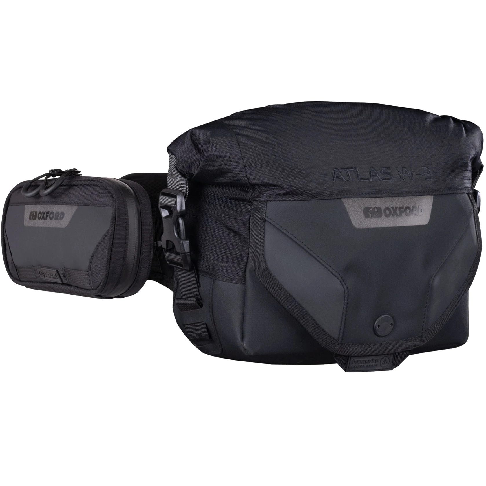 Oxford Oxford Atlas W-3 Waist Pack & Belt Pack - Black