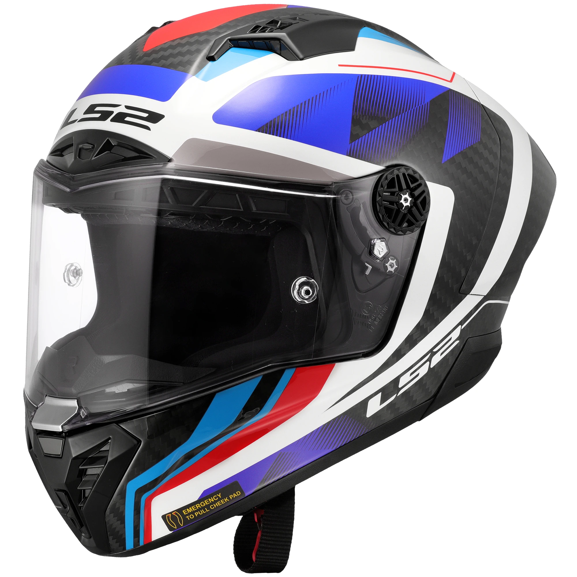 LS2 LS2 Thunder GP Aero - Raute Blue / Red