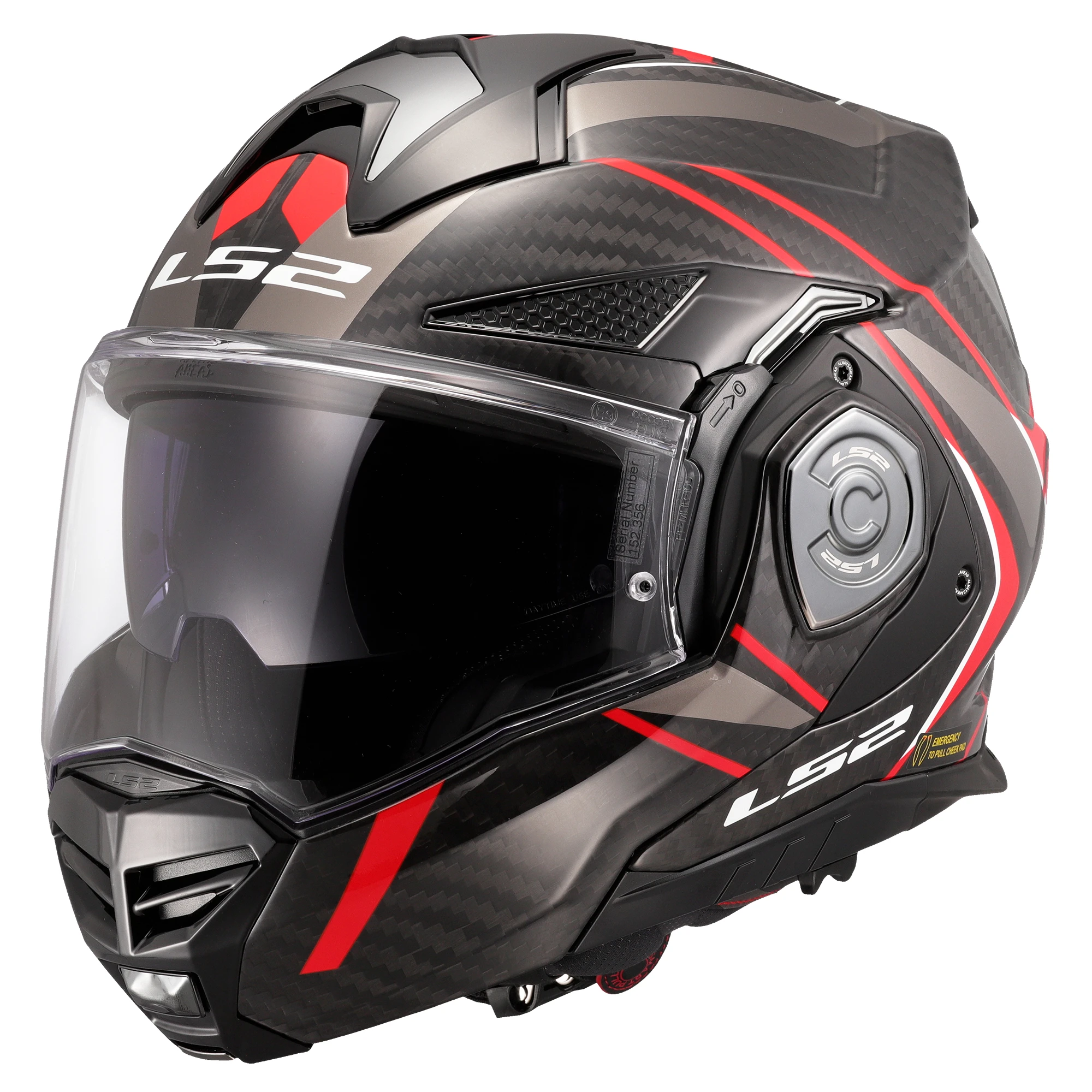 LS2 LS2 FF901 Race Visor - Not Road Legal