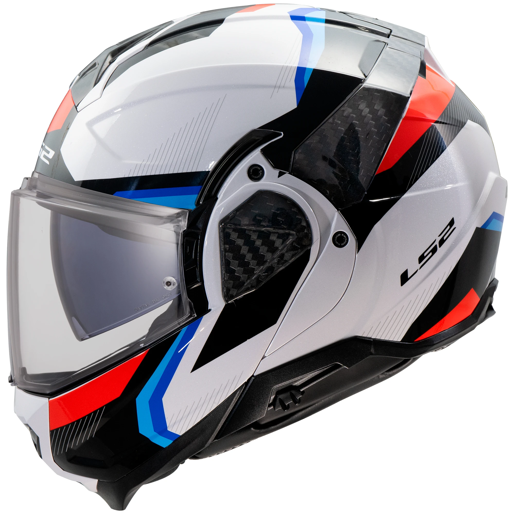 LS2 LS2 Advant II - Triple White / Blue / Red