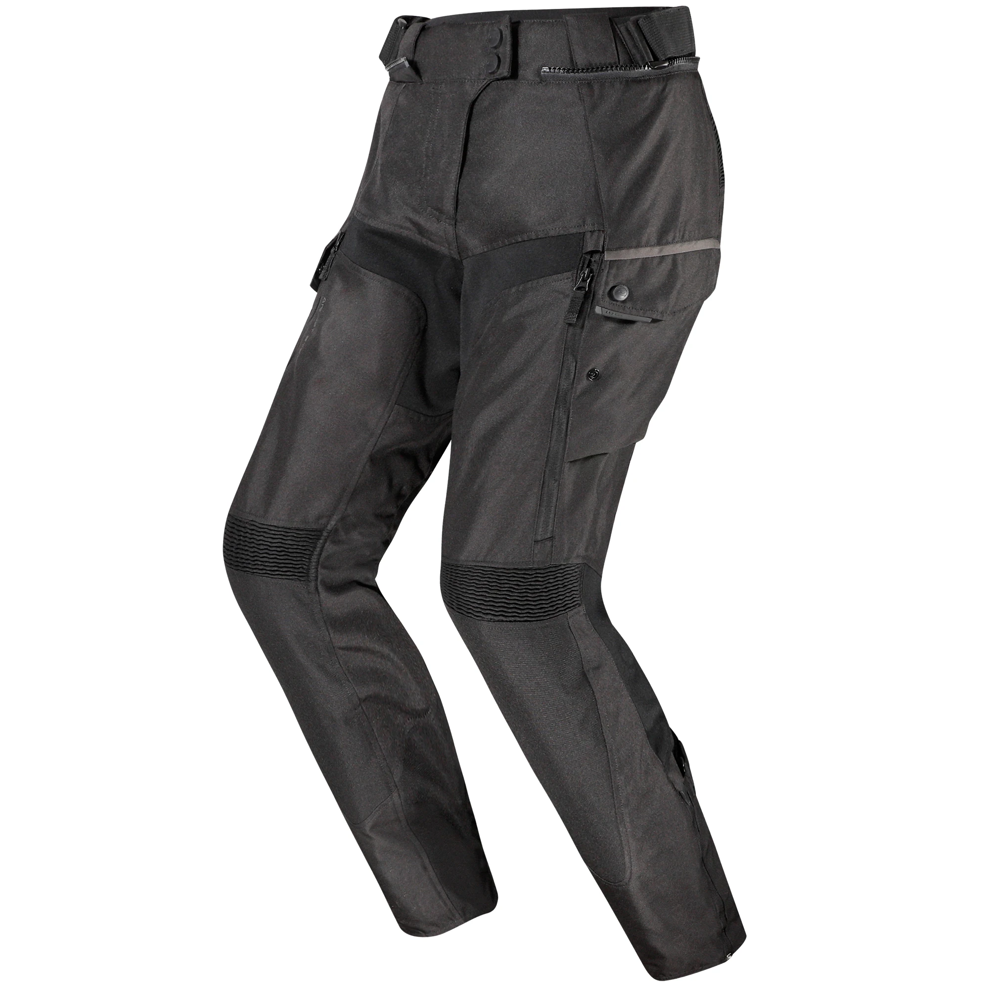 LS2 LS2 Ladies Travel Textile Trousers - Black / Dark Grey