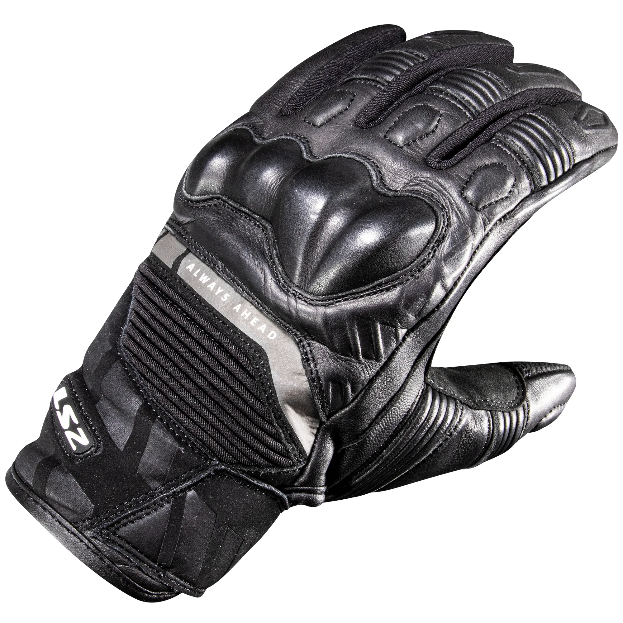 LS2 LS2 Octane Leather Gloves - Black