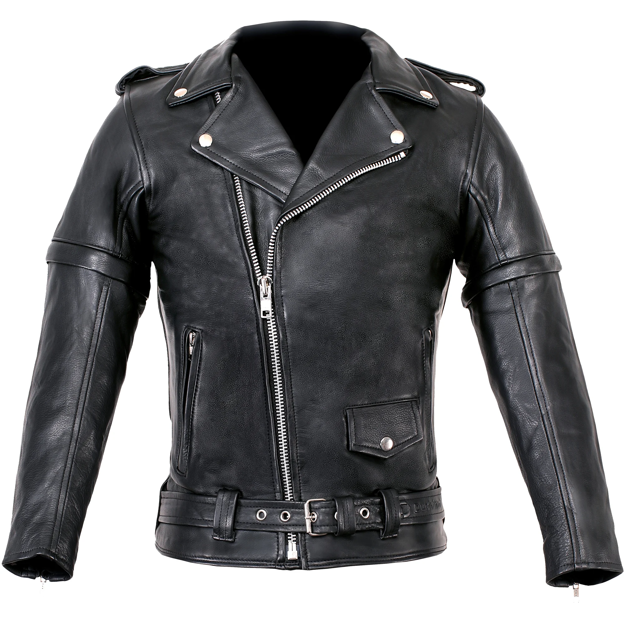 Duchinni Duchinni Kids Patrol Leather Jacket - Black